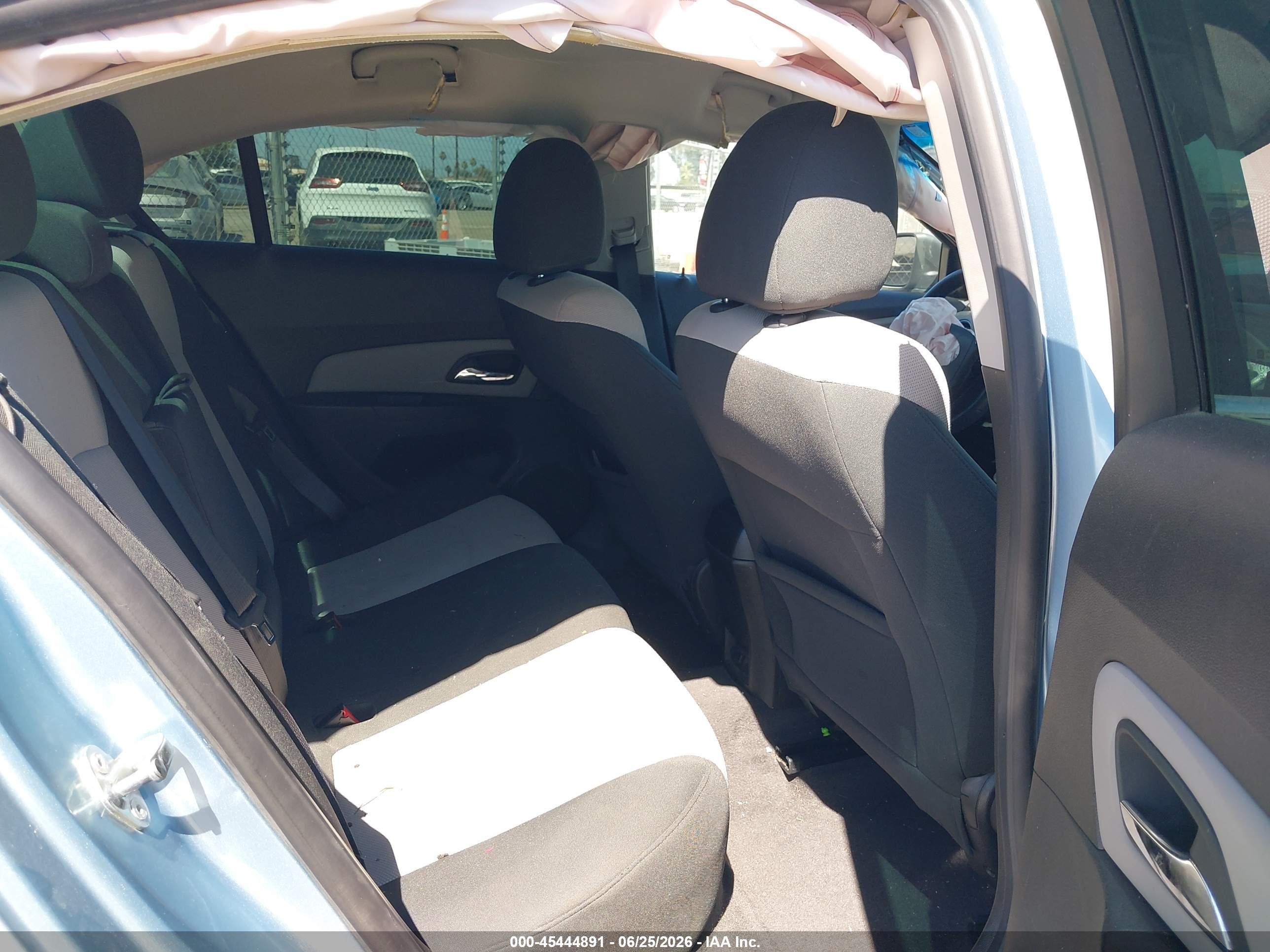 2011 Chevrolet Cruze Ls Light Blue vin: 1G1PC5SH8B7187822