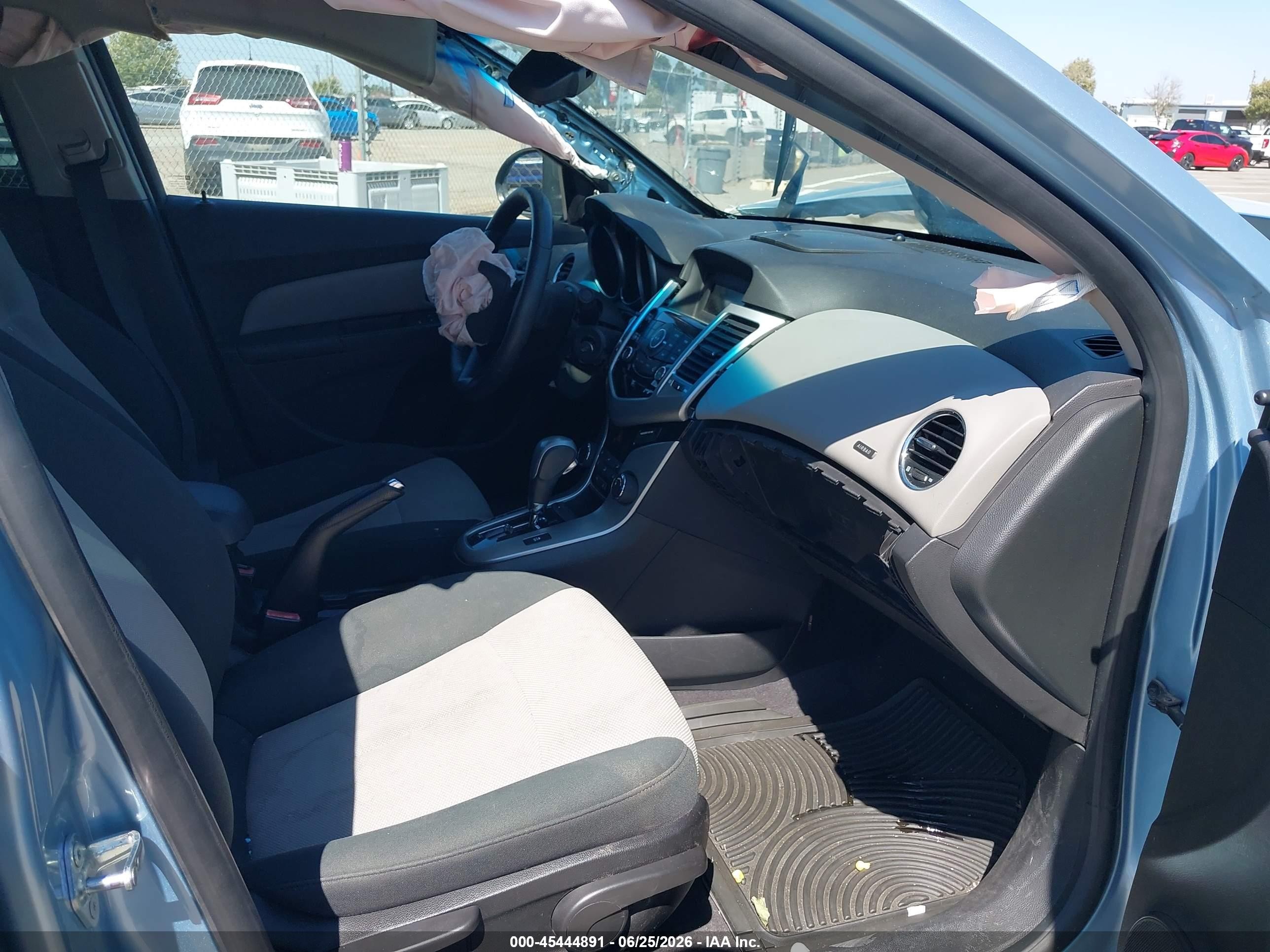 2011 Chevrolet Cruze Ls Light Blue vin: 1G1PC5SH8B7187822