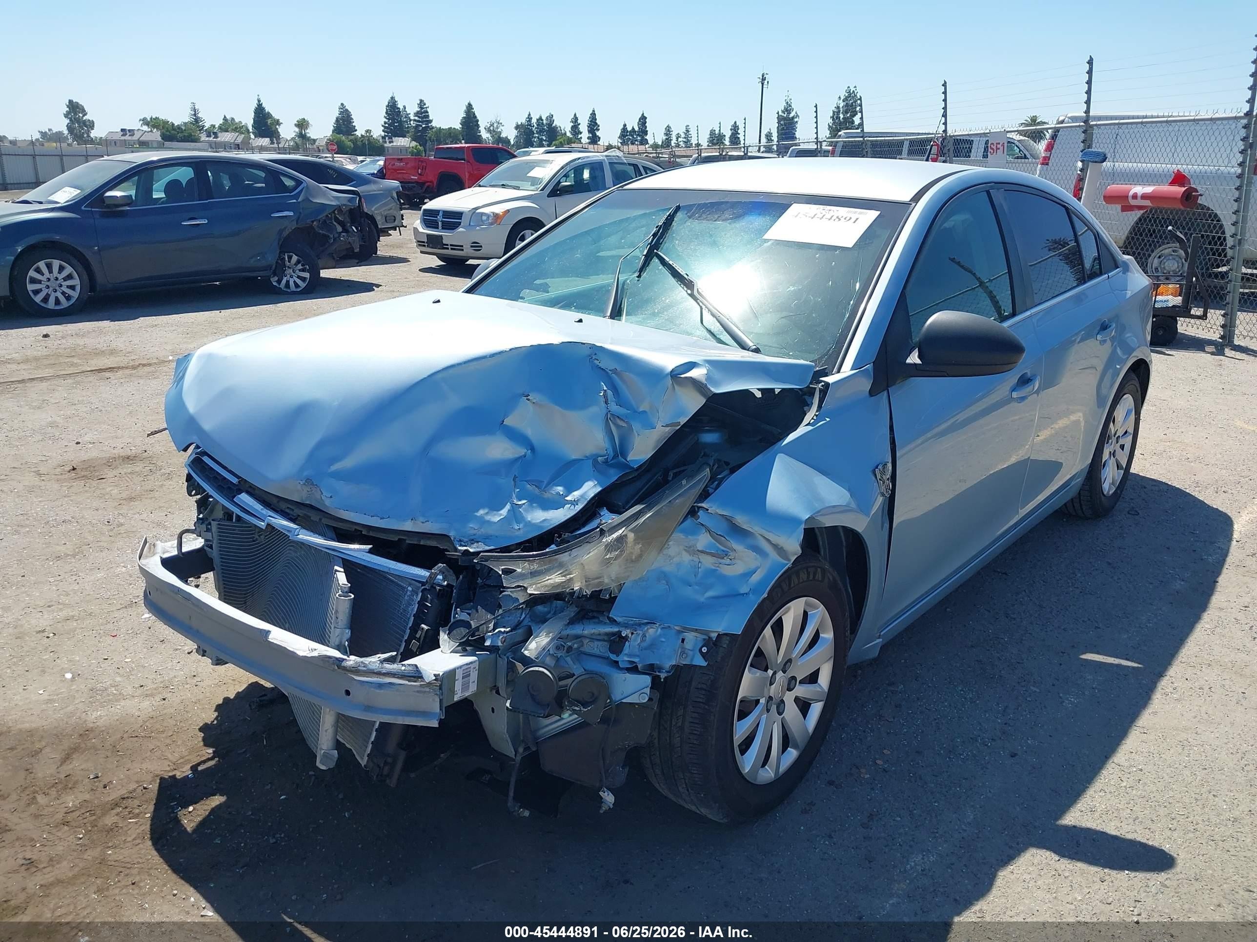 2011 Chevrolet Cruze Ls Light Blue vin: 1G1PC5SH8B7187822
