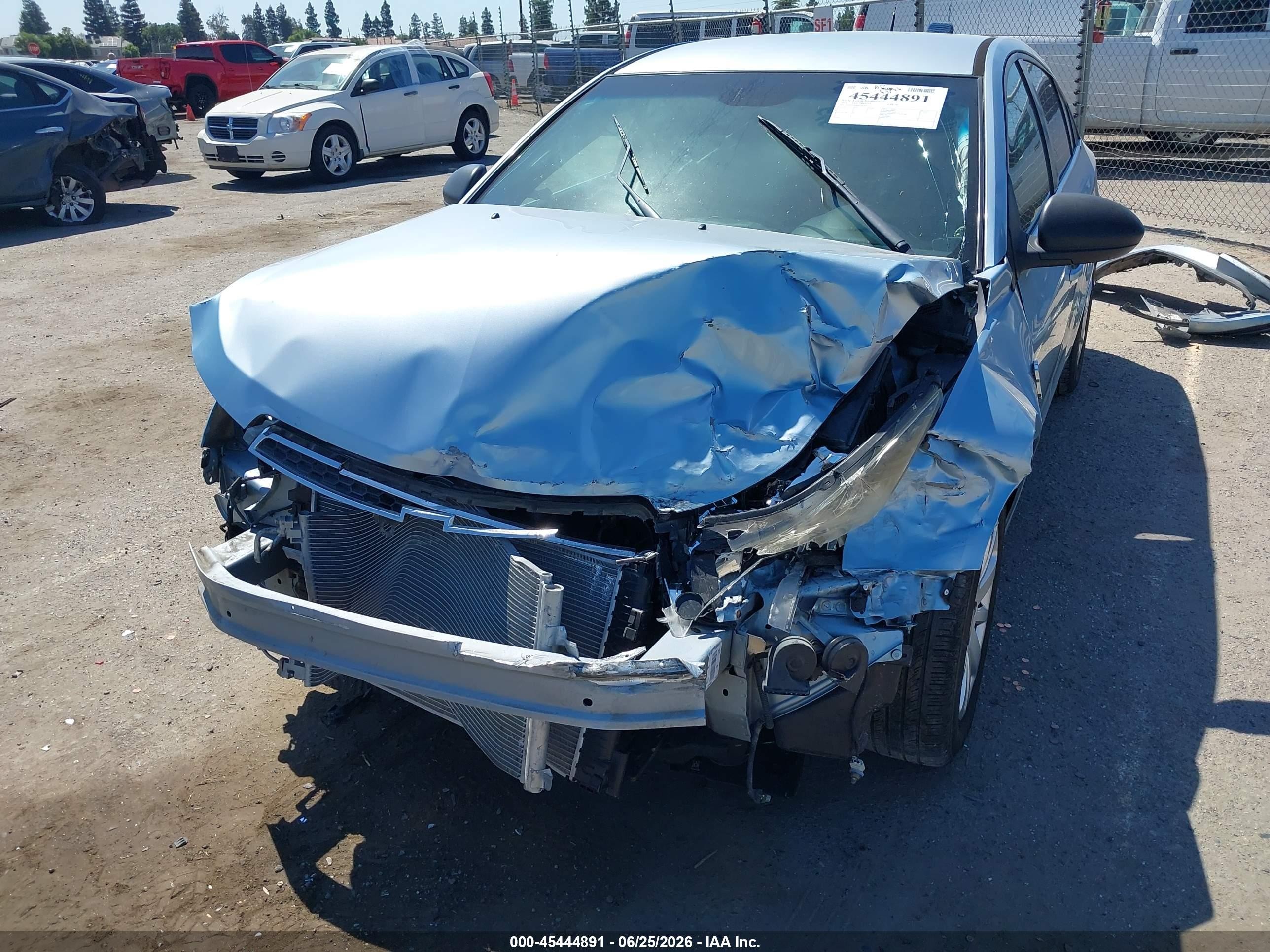 2011 Chevrolet Cruze Ls Light Blue vin: 1G1PC5SH8B7187822