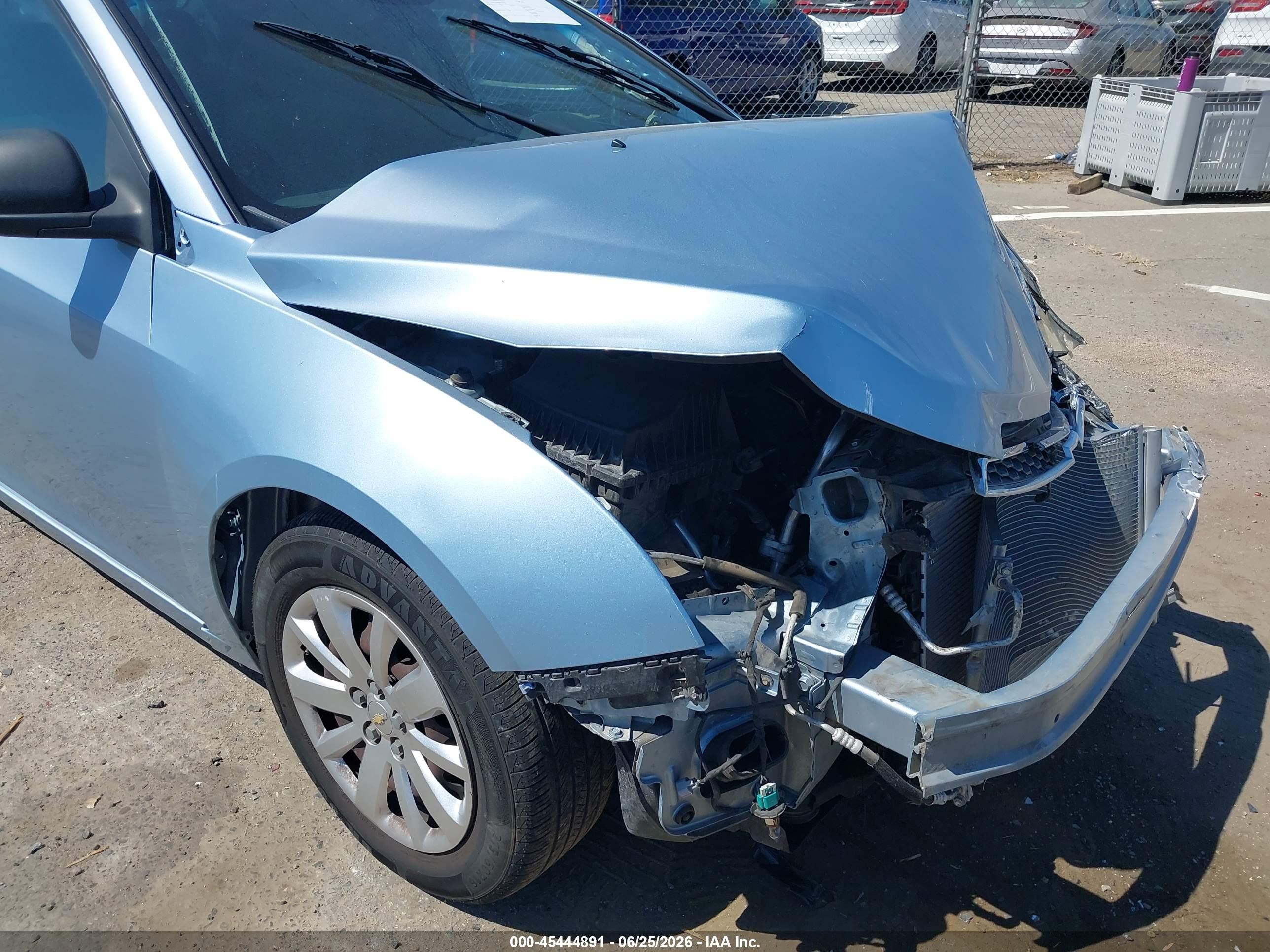 2011 Chevrolet Cruze Ls Light Blue vin: 1G1PC5SH8B7187822