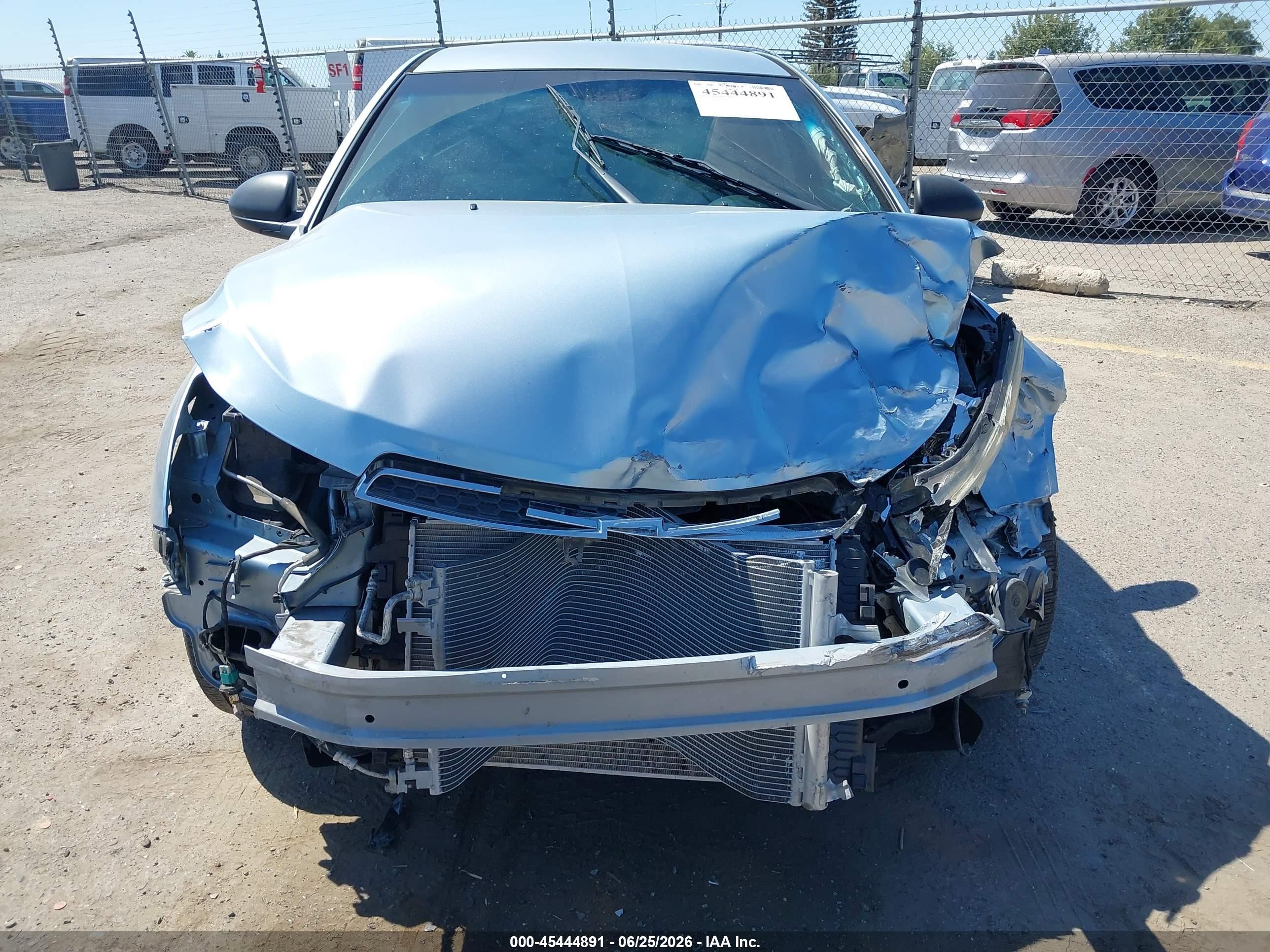 2011 Chevrolet Cruze Ls Light Blue vin: 1G1PC5SH8B7187822