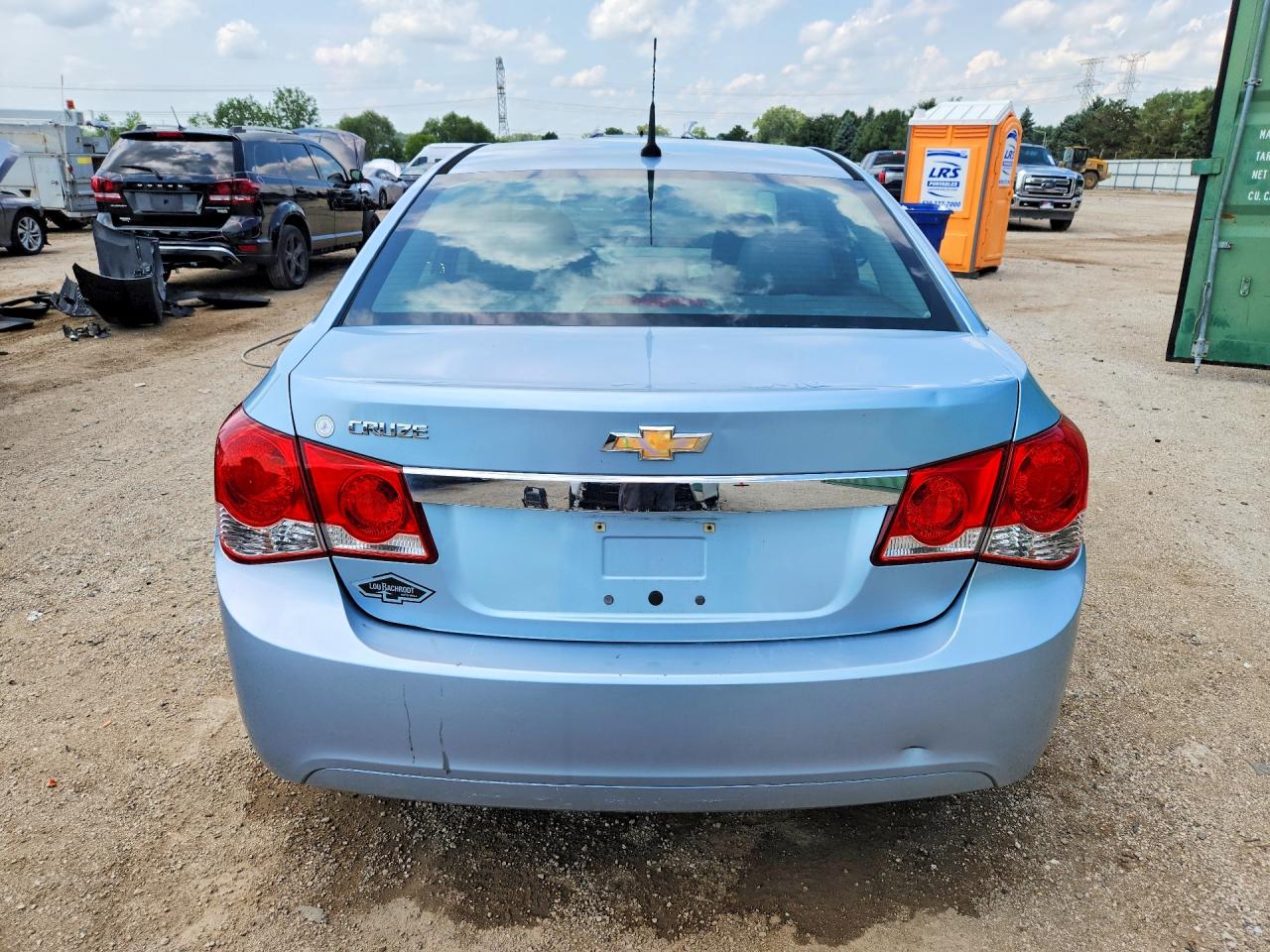 2011 Chevrolet Cruze Ls Blue vin: 1G1PC5SH8B7262146