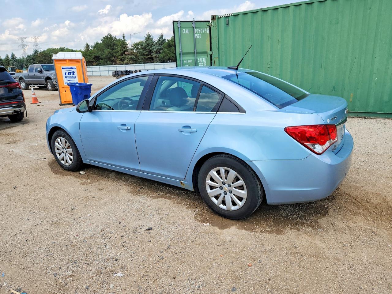 2011 Chevrolet Cruze Ls Blue vin: 1G1PC5SH8B7262146