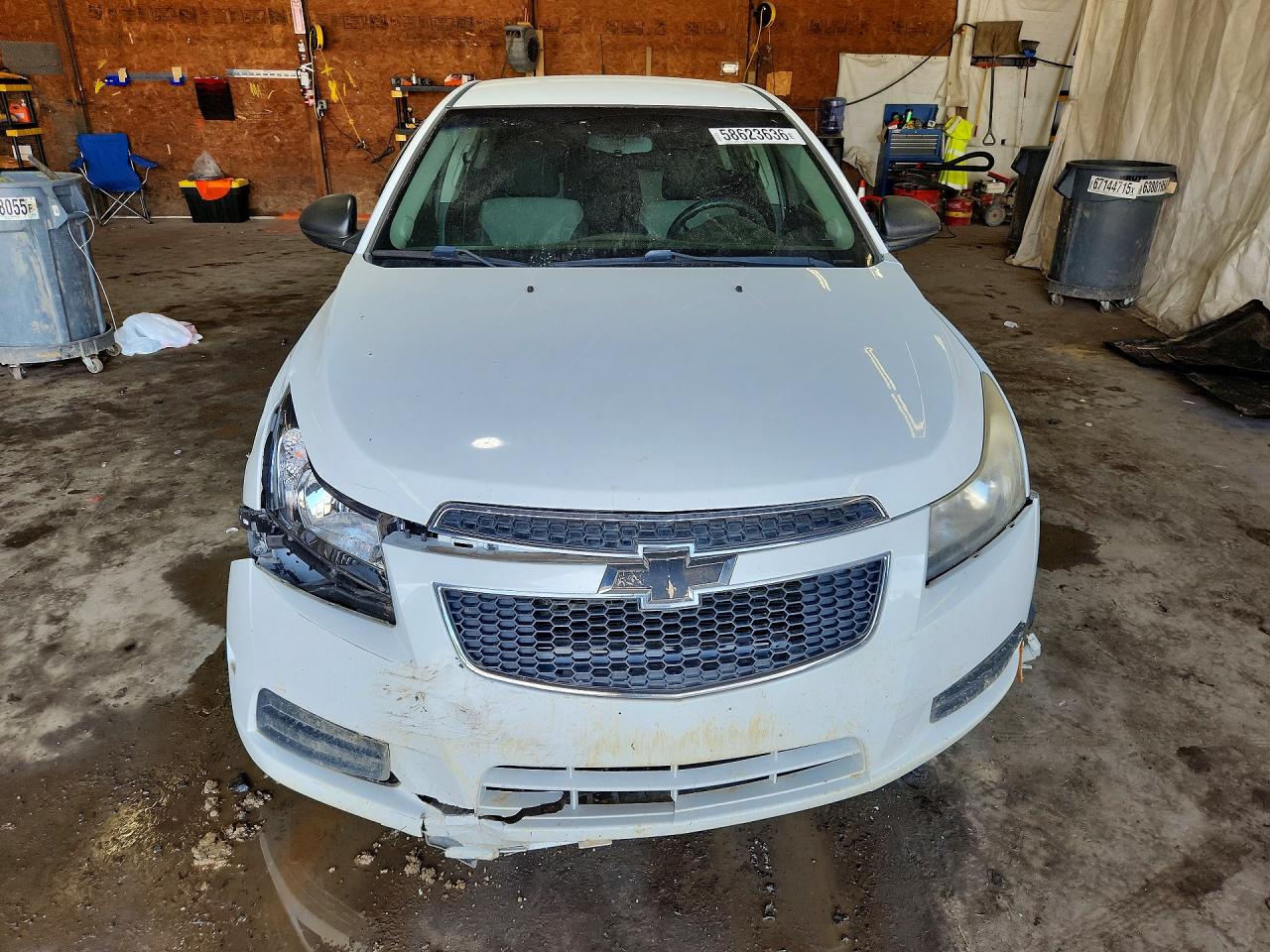 2011 Chevrolet Cruze Ls White vin: 1G1PC5SH8B7297690