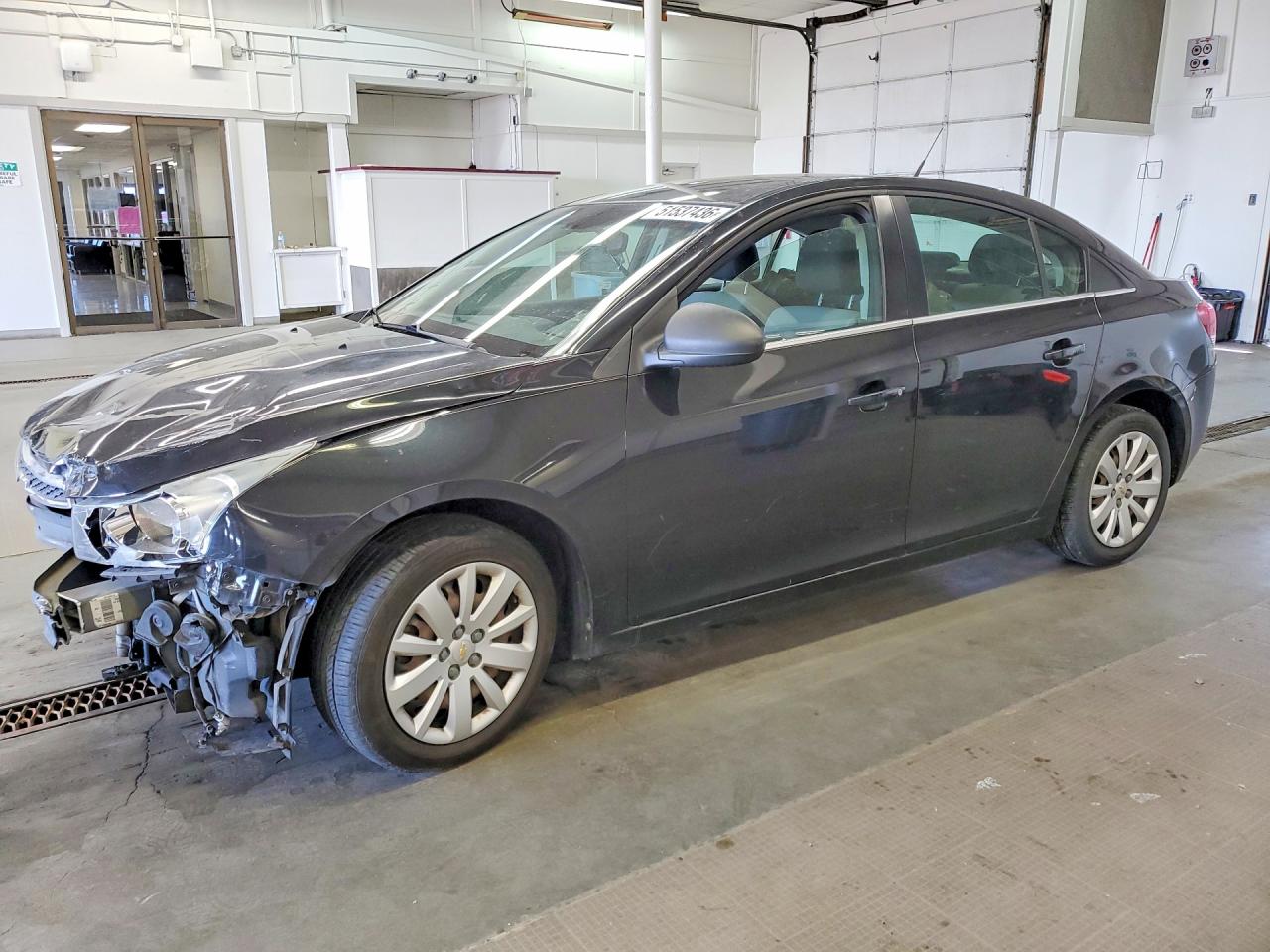 2011 Chevrolet Cruze Ls Black vin: 1G1PC5SH8B7308347