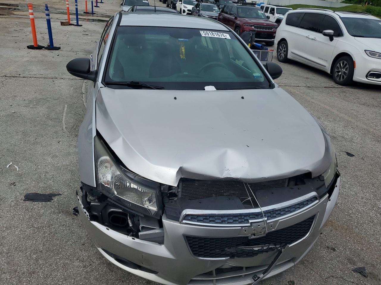 2012 Chevrolet Cruze Ls Серебряный vin: 1G1PC5SH8C7152201