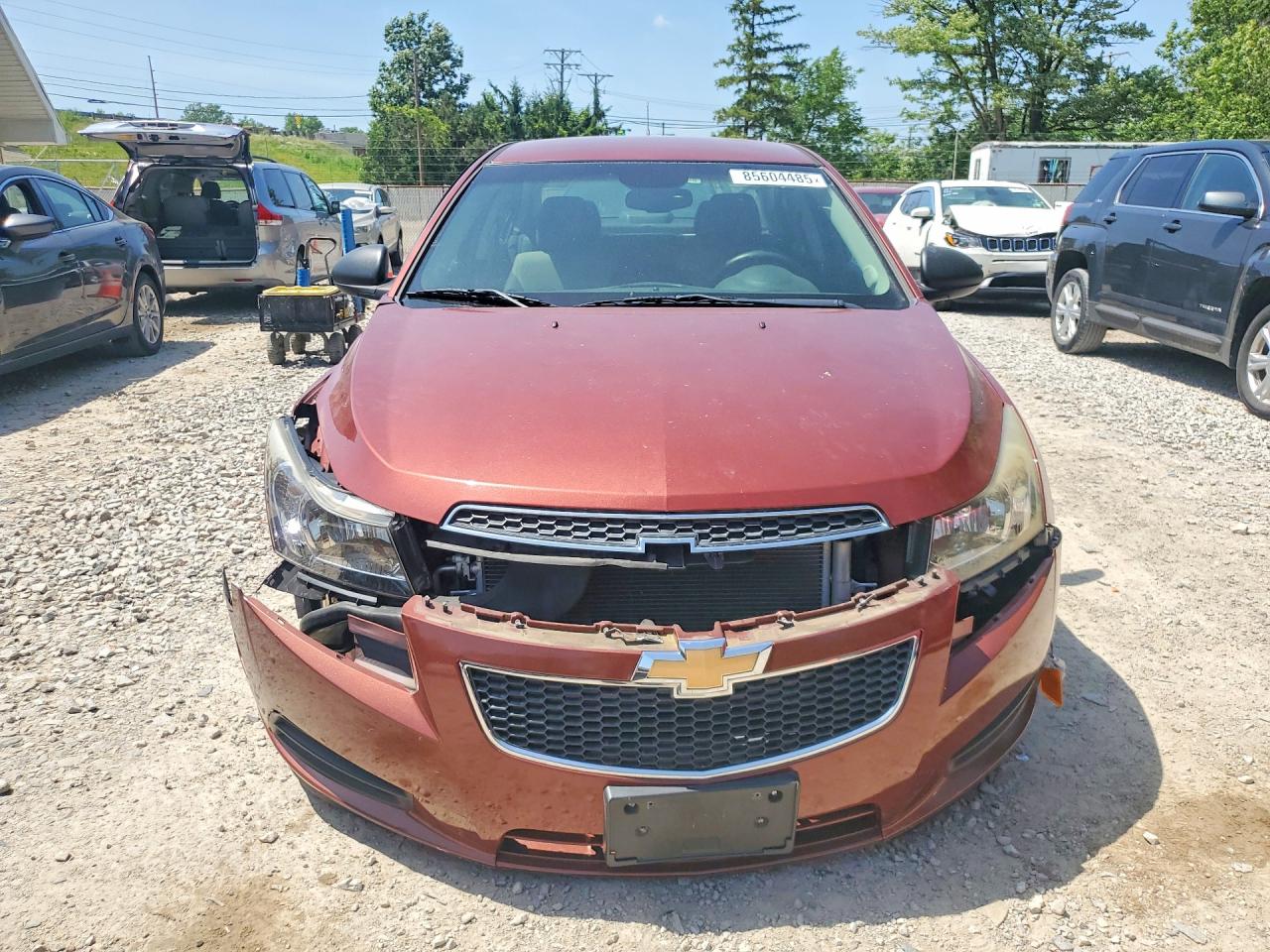 2012 Chevrolet Cruze Ls Brown vin: 1G1PC5SH8C7184064