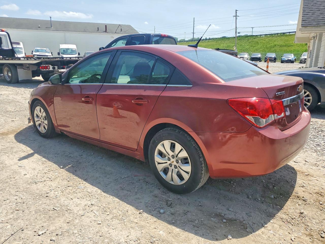 2012 Chevrolet Cruze Ls Brown vin: 1G1PC5SH8C7184064