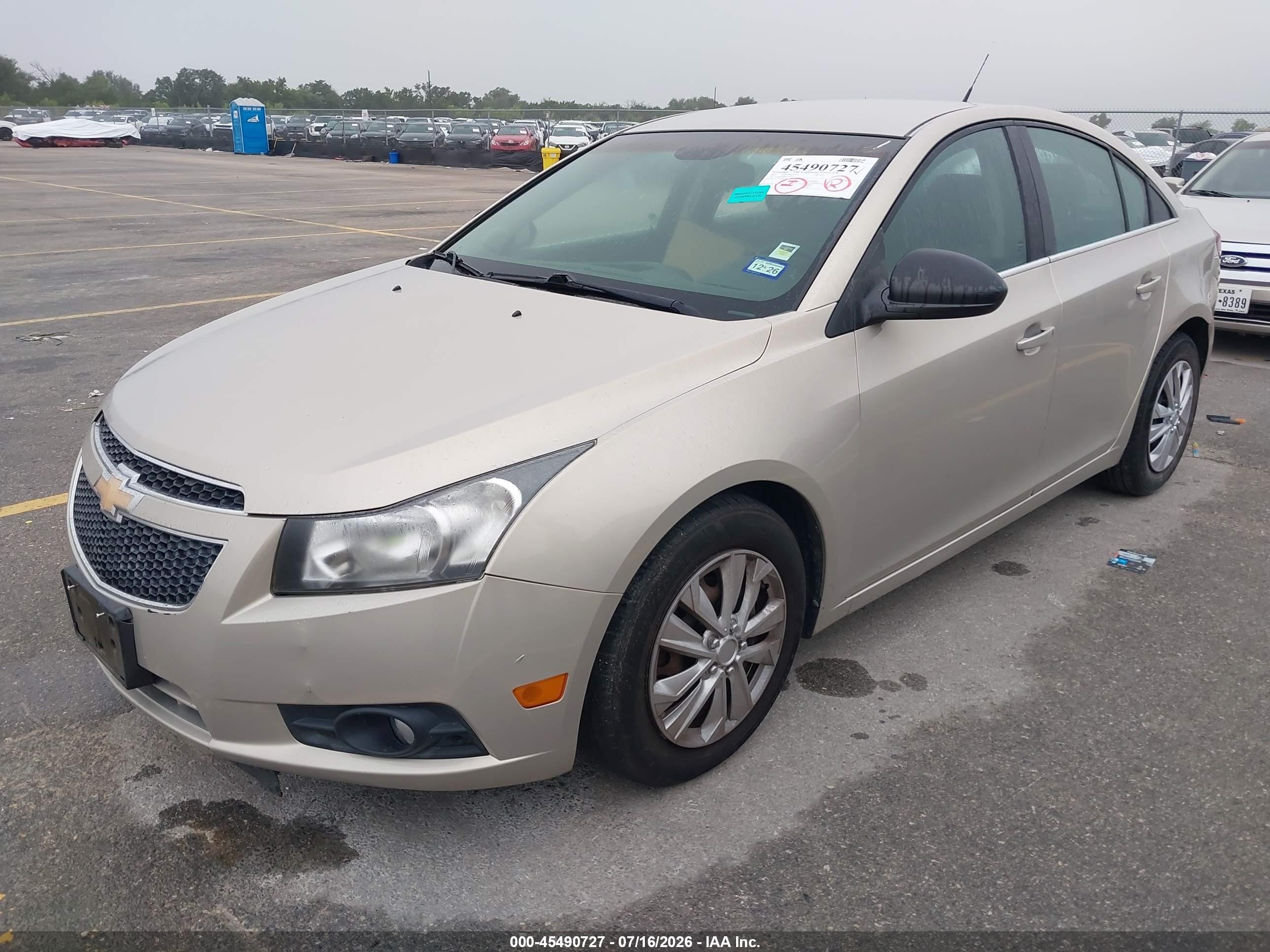 2012 Chevrolet Cruze Ls Tan vin: 1G1PC5SH8C7236177