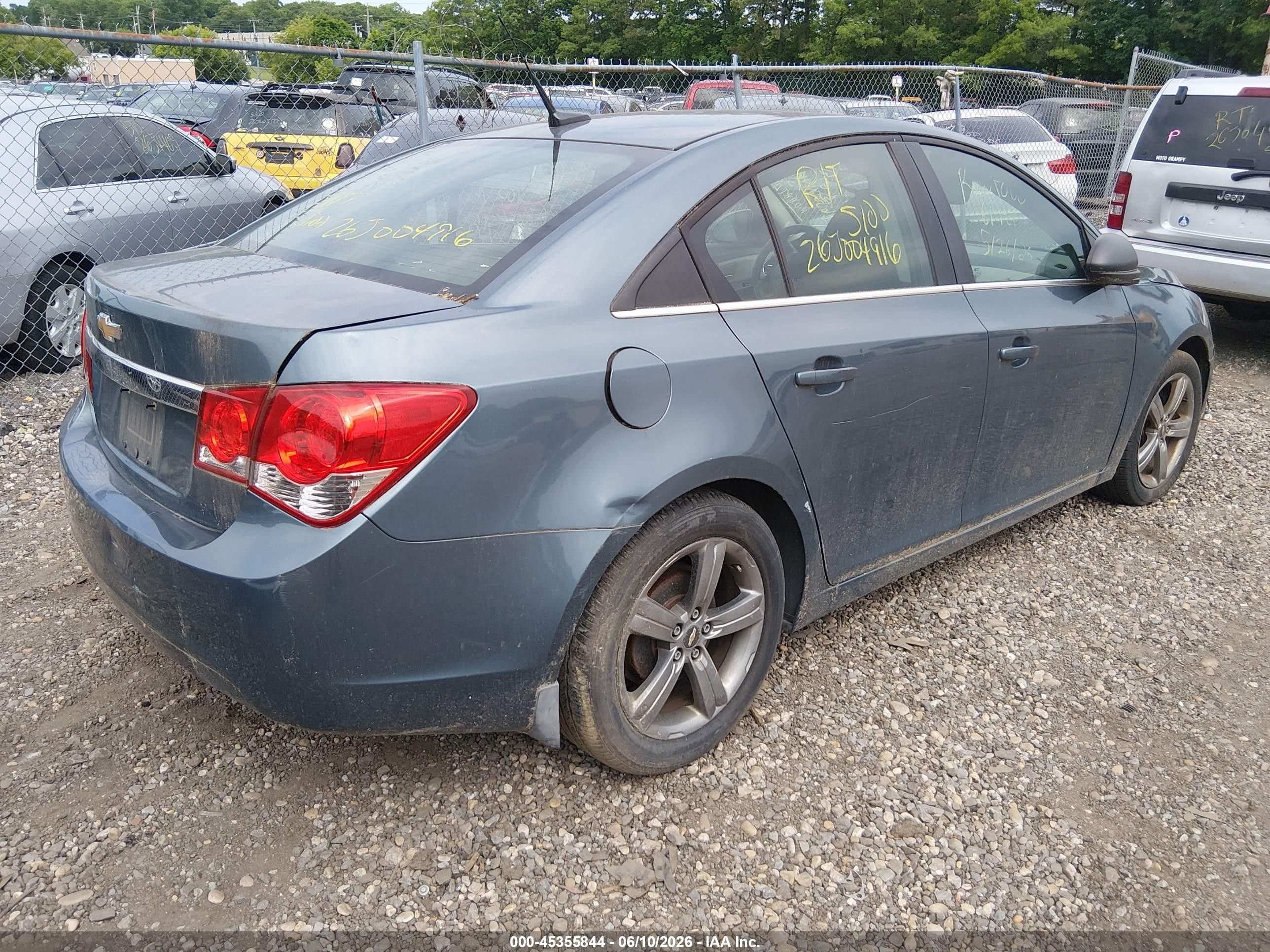2012 Chevrolet Cruze Ls Синий vin: 1G1PC5SH8C7285296