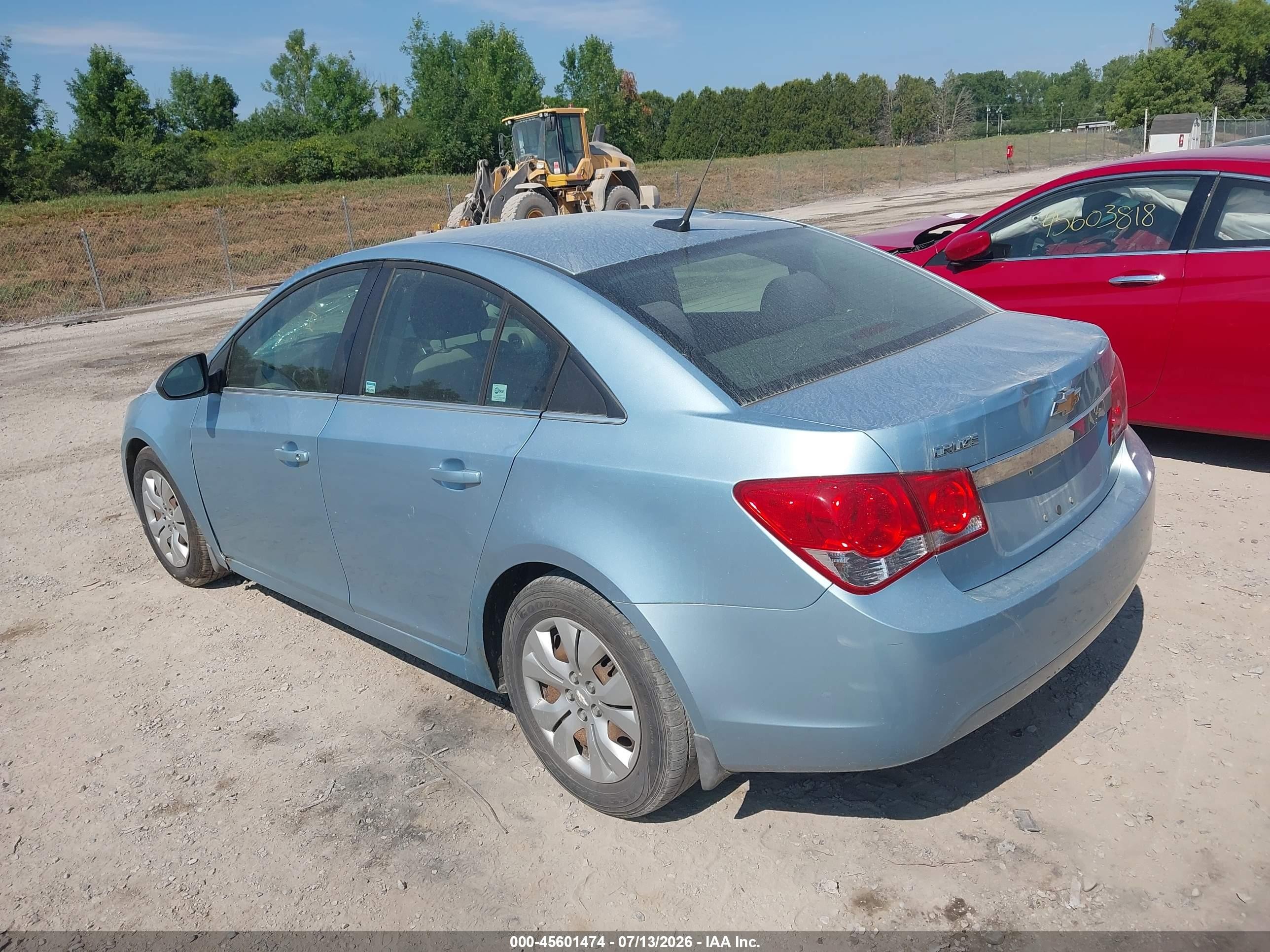 2012 Chevrolet Cruze Ls Синий vin: 1G1PC5SH8C7296752