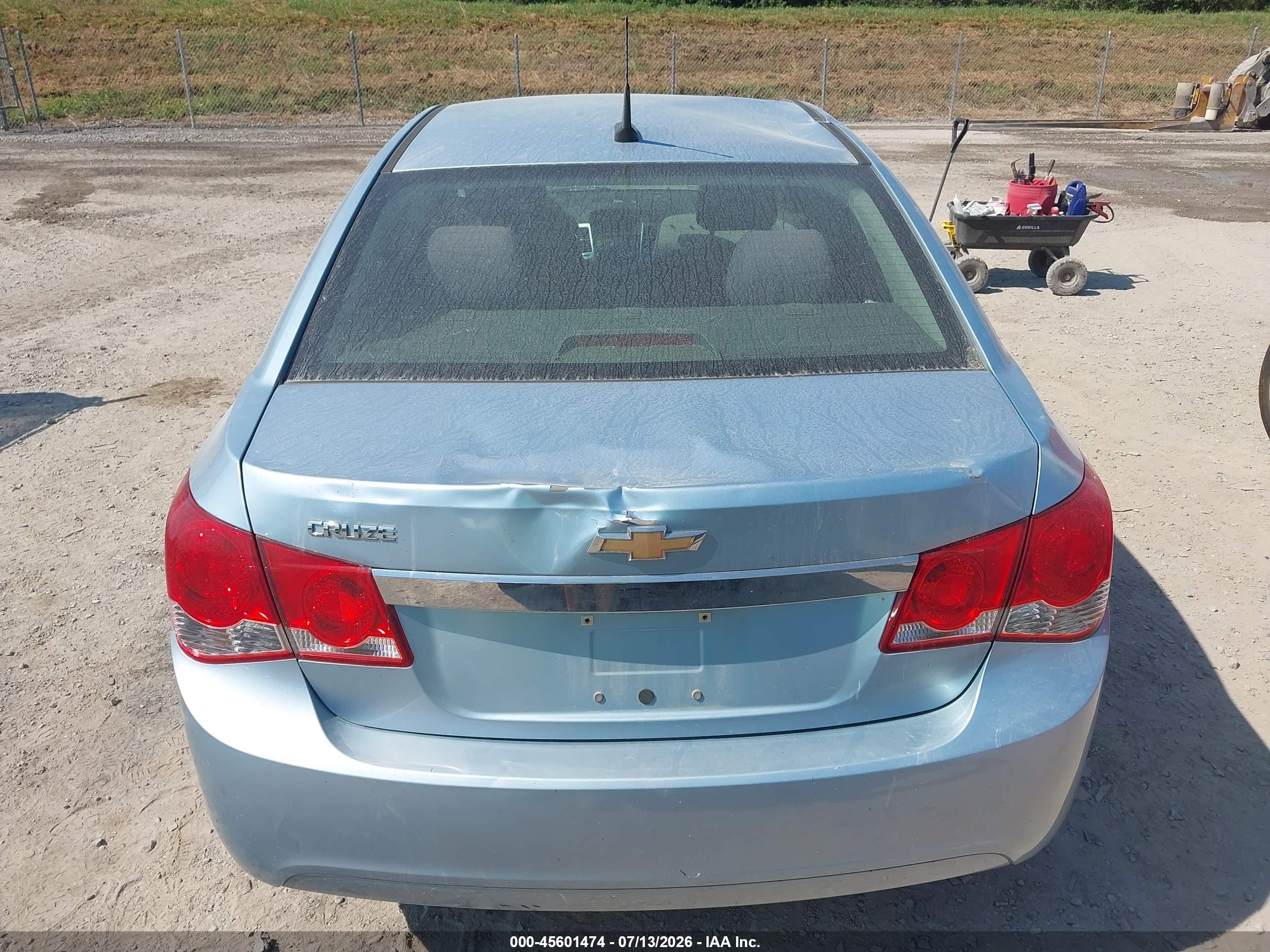 2012 Chevrolet Cruze Ls Синий vin: 1G1PC5SH8C7296752