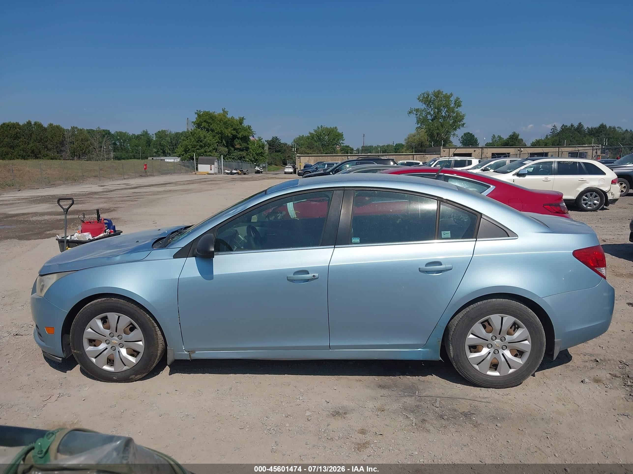 2012 Chevrolet Cruze Ls Синий vin: 1G1PC5SH8C7296752