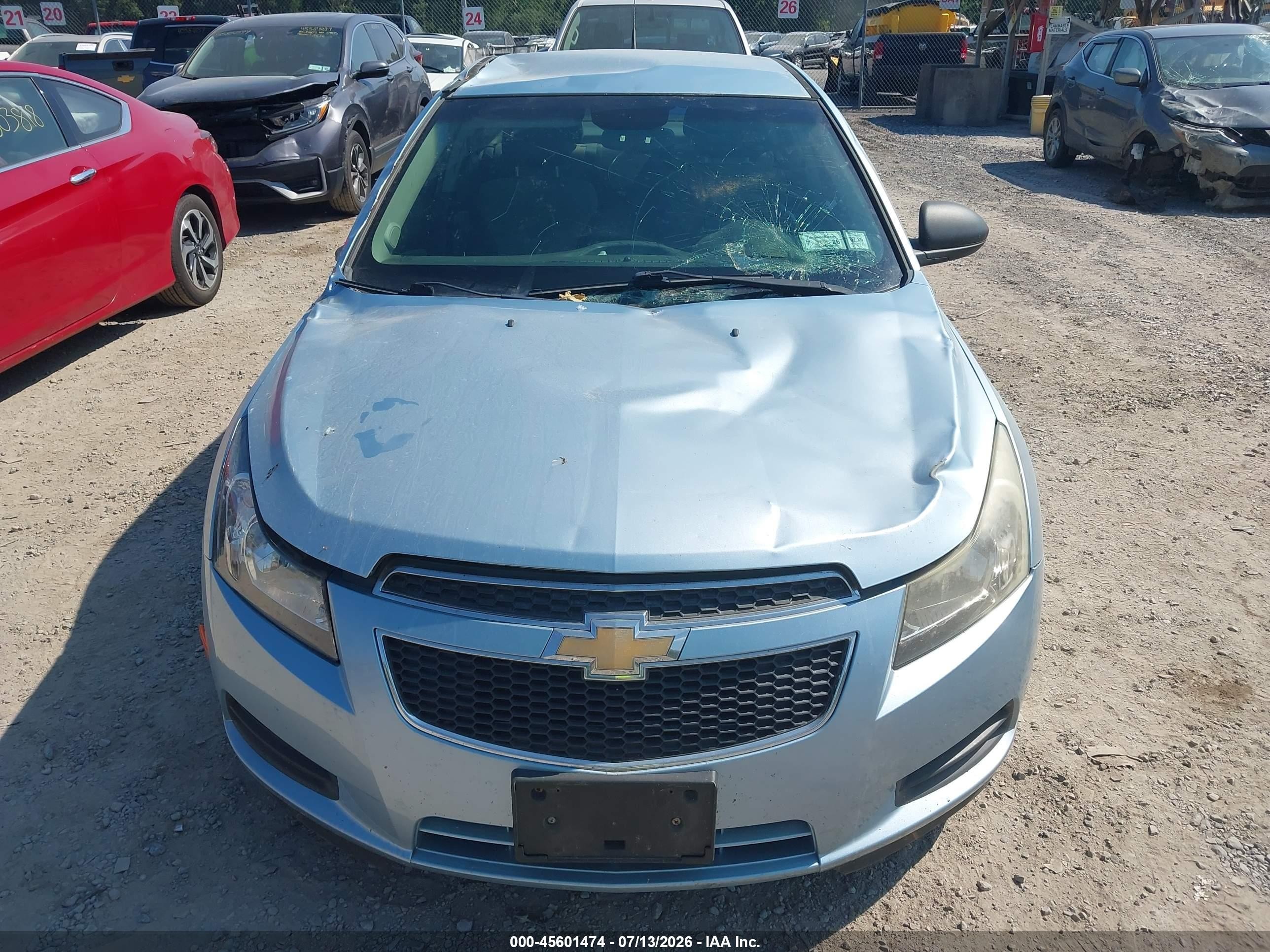 2012 Chevrolet Cruze Ls Синий vin: 1G1PC5SH8C7296752