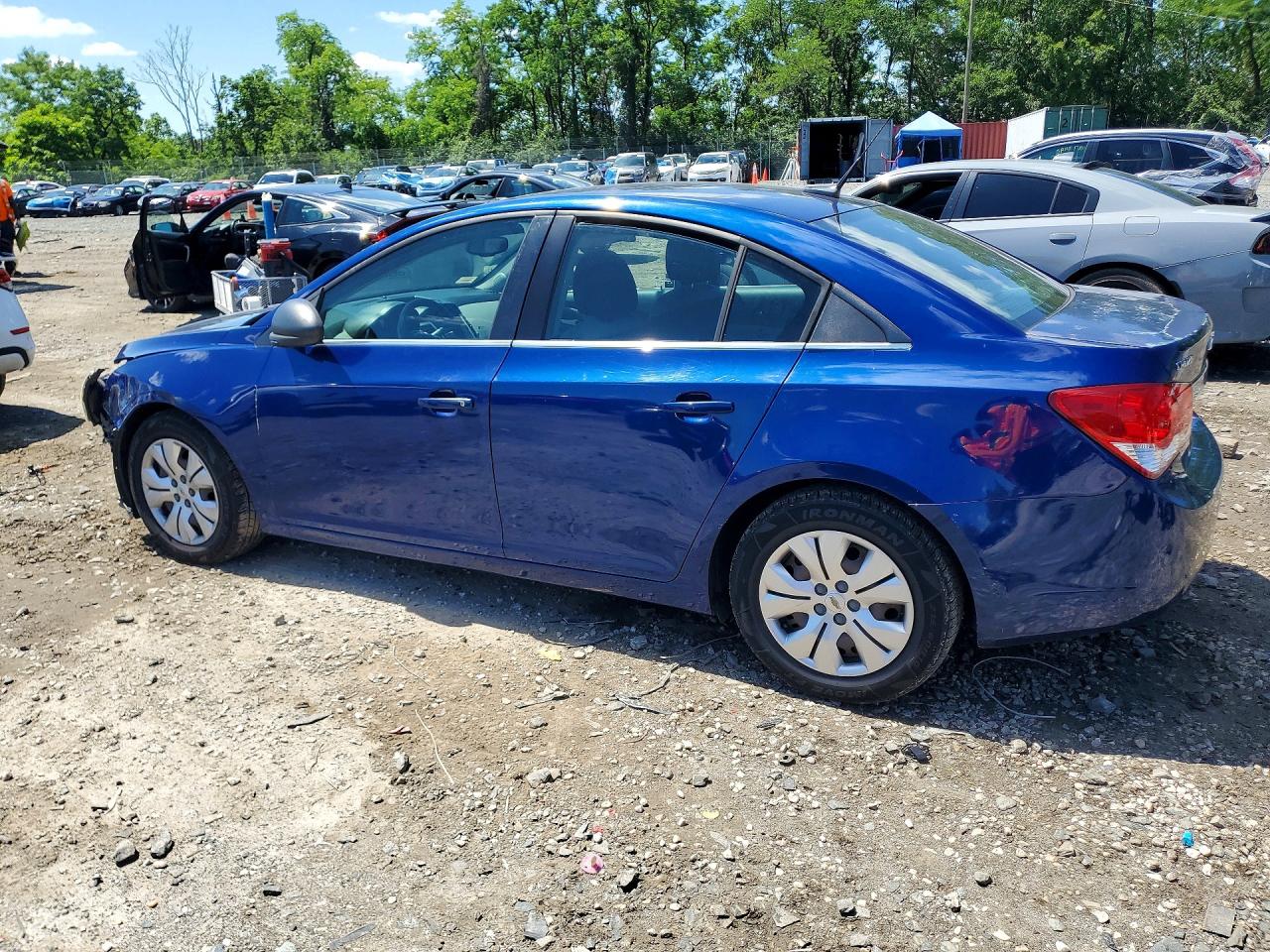 2012 Chevrolet Cruze Ls Blue vin: 1G1PC5SH8C7306745