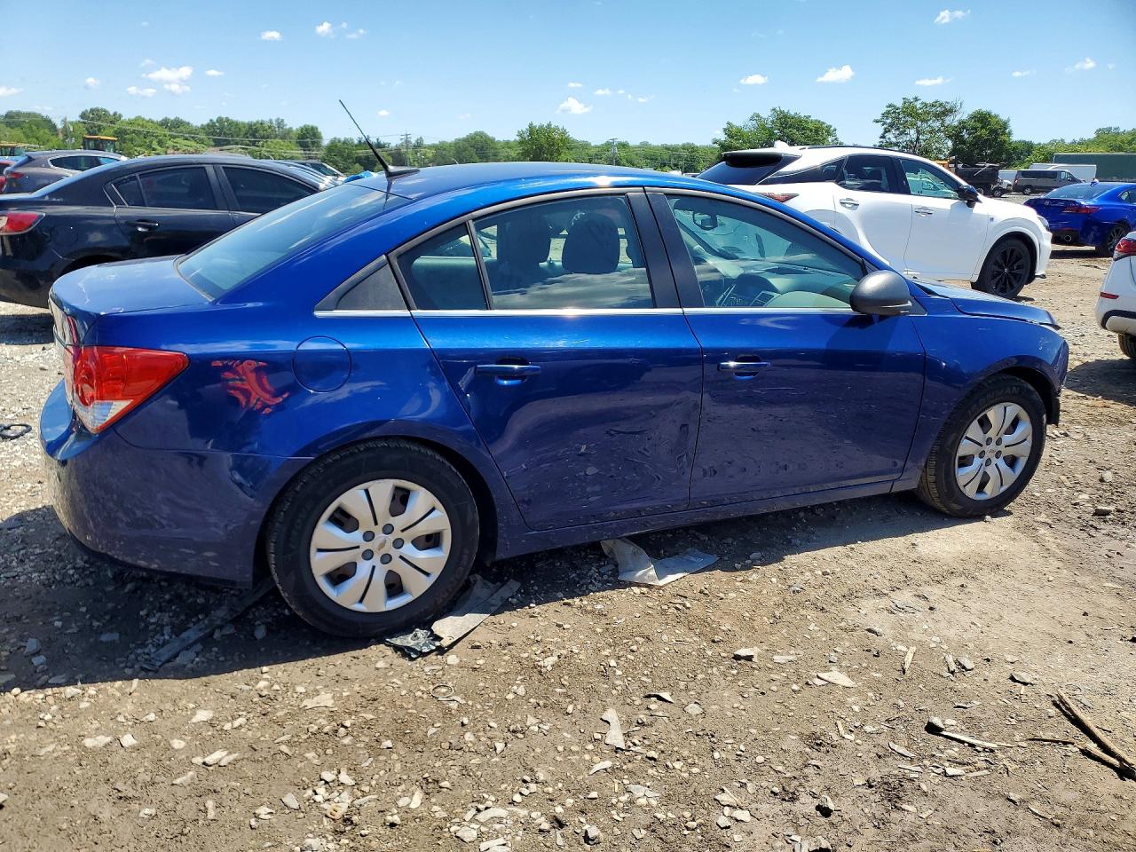 2012 Chevrolet Cruze Ls Blue vin: 1G1PC5SH8C7306745