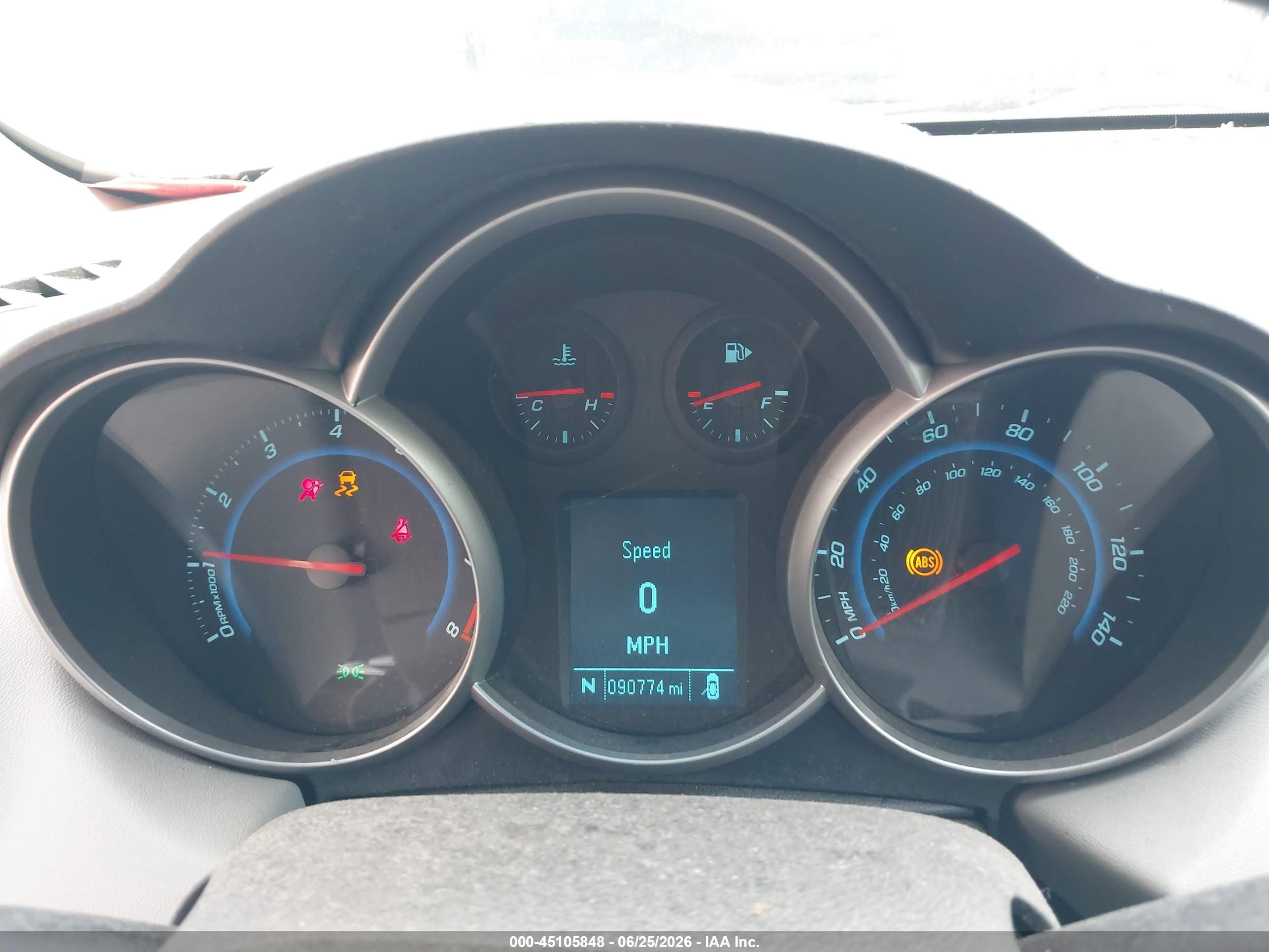 2012 Chevrolet Cruze Ls Blue vin: 1G1PC5SH8C7366525