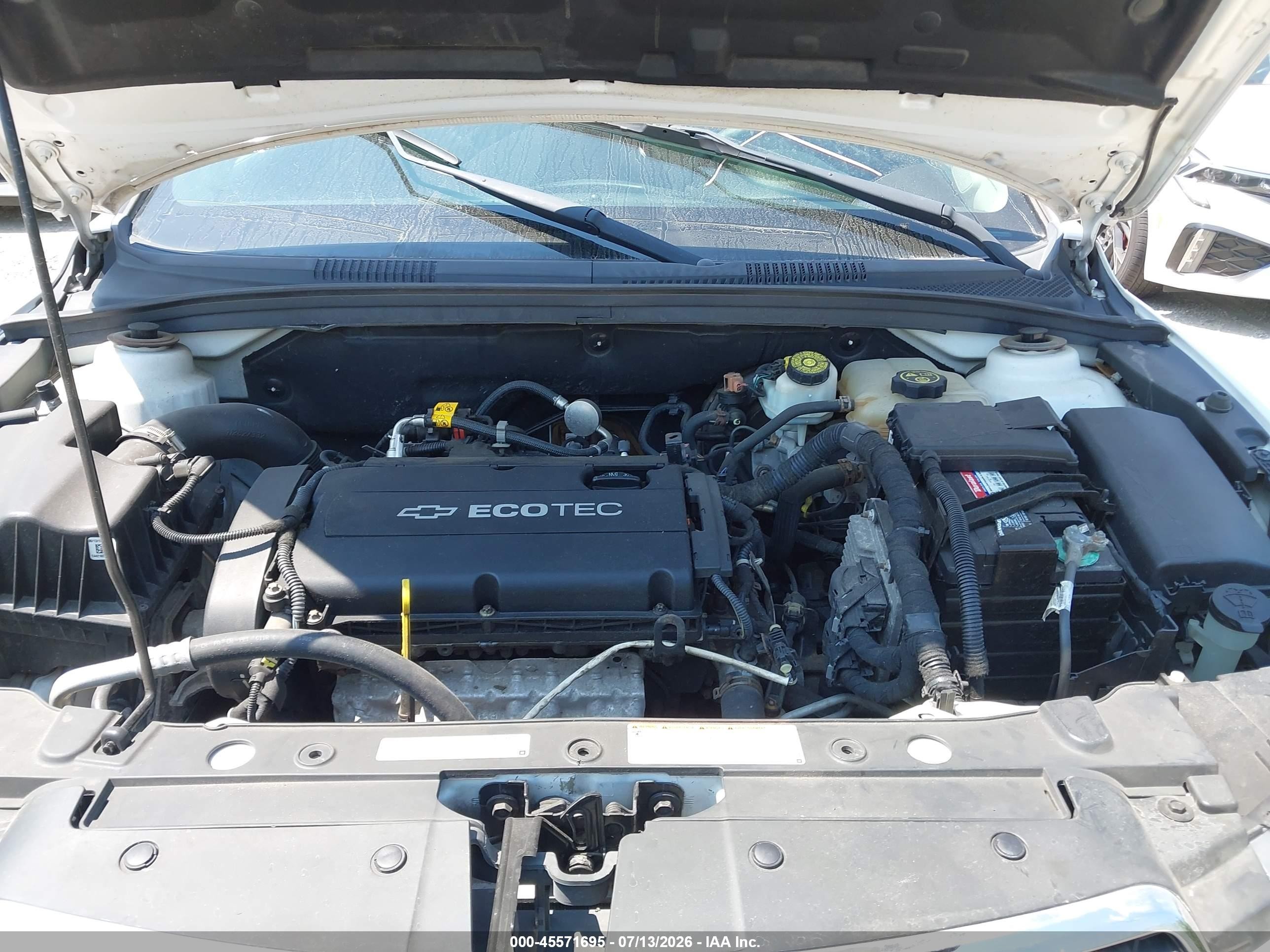 2012 Chevrolet Cruze Ls Белый vin: 1G1PC5SH8C7381512