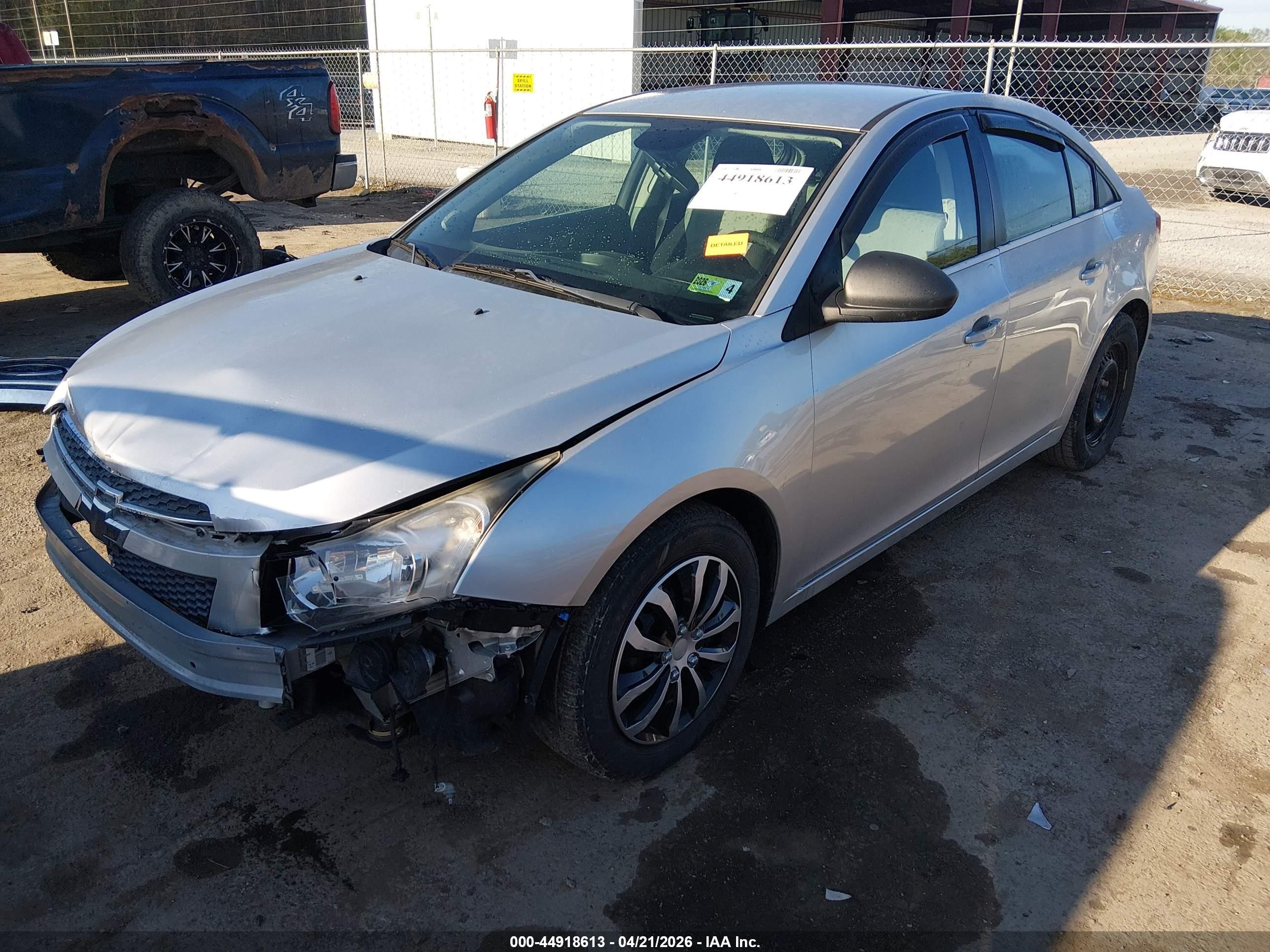 2012 Chevrolet Cruze Ls Silver vin: 1G1PC5SH8C7381994