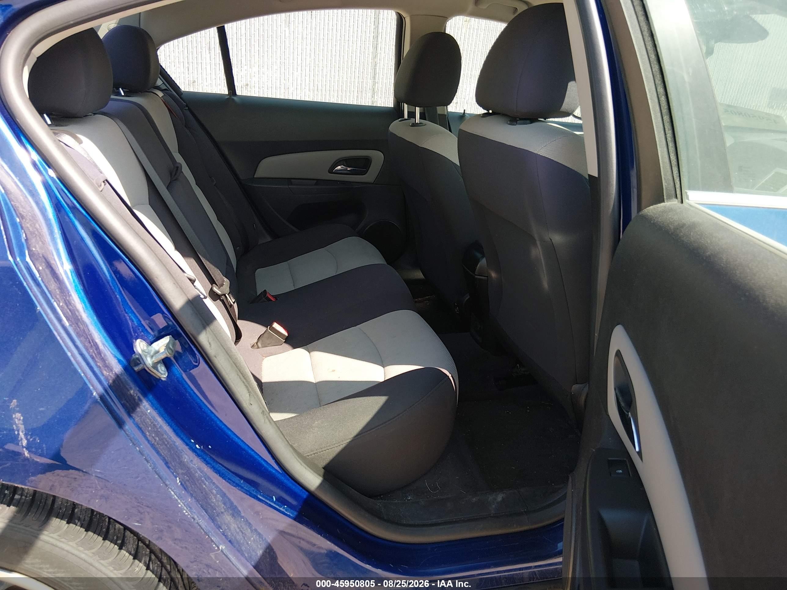 2012 Chevrolet Cruze Ls Blue vin: 1G1PC5SH8C7386676