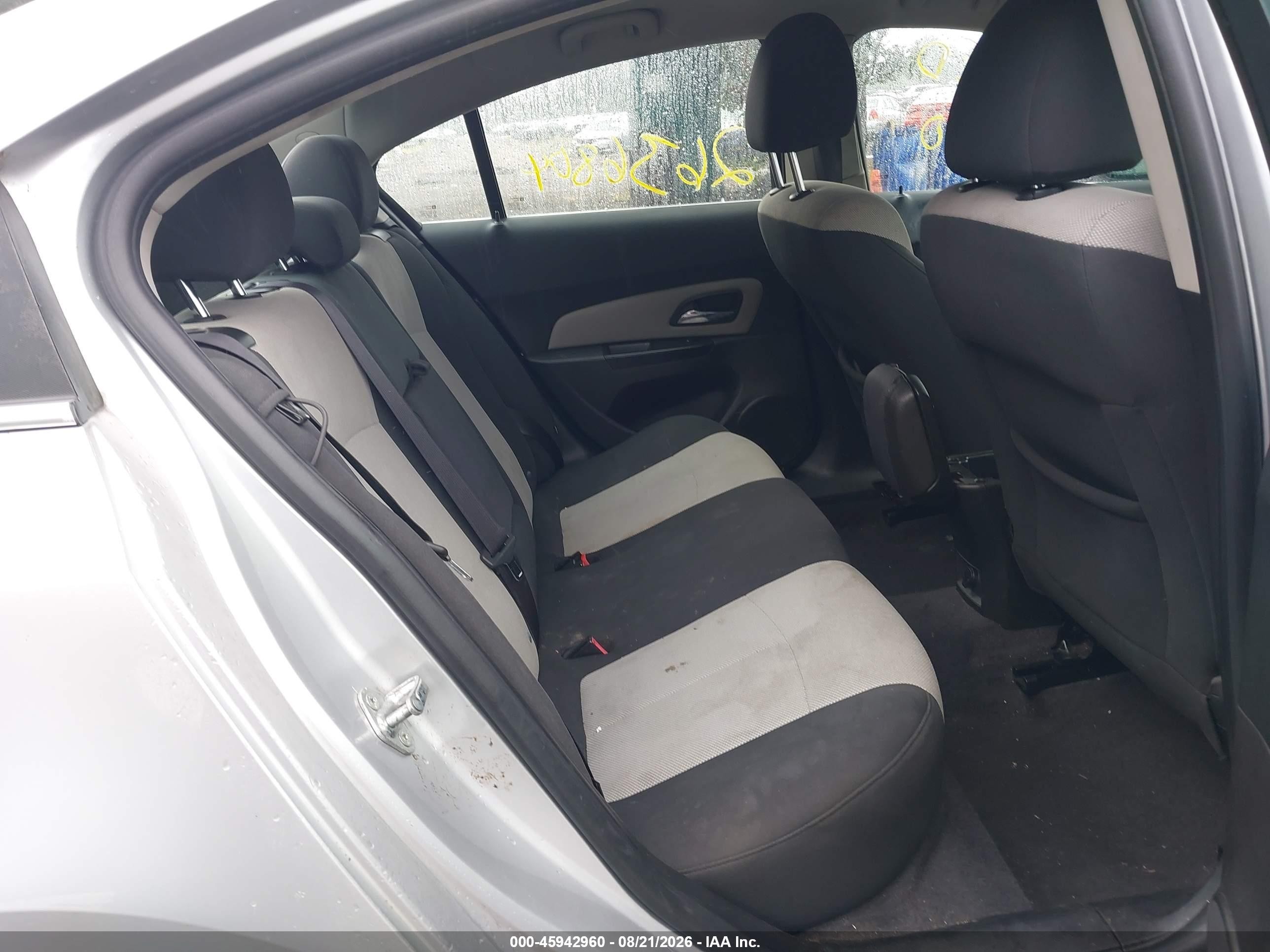 2011 Chevrolet Cruze Ls Silver vin: 1G1PC5SH9B7134868