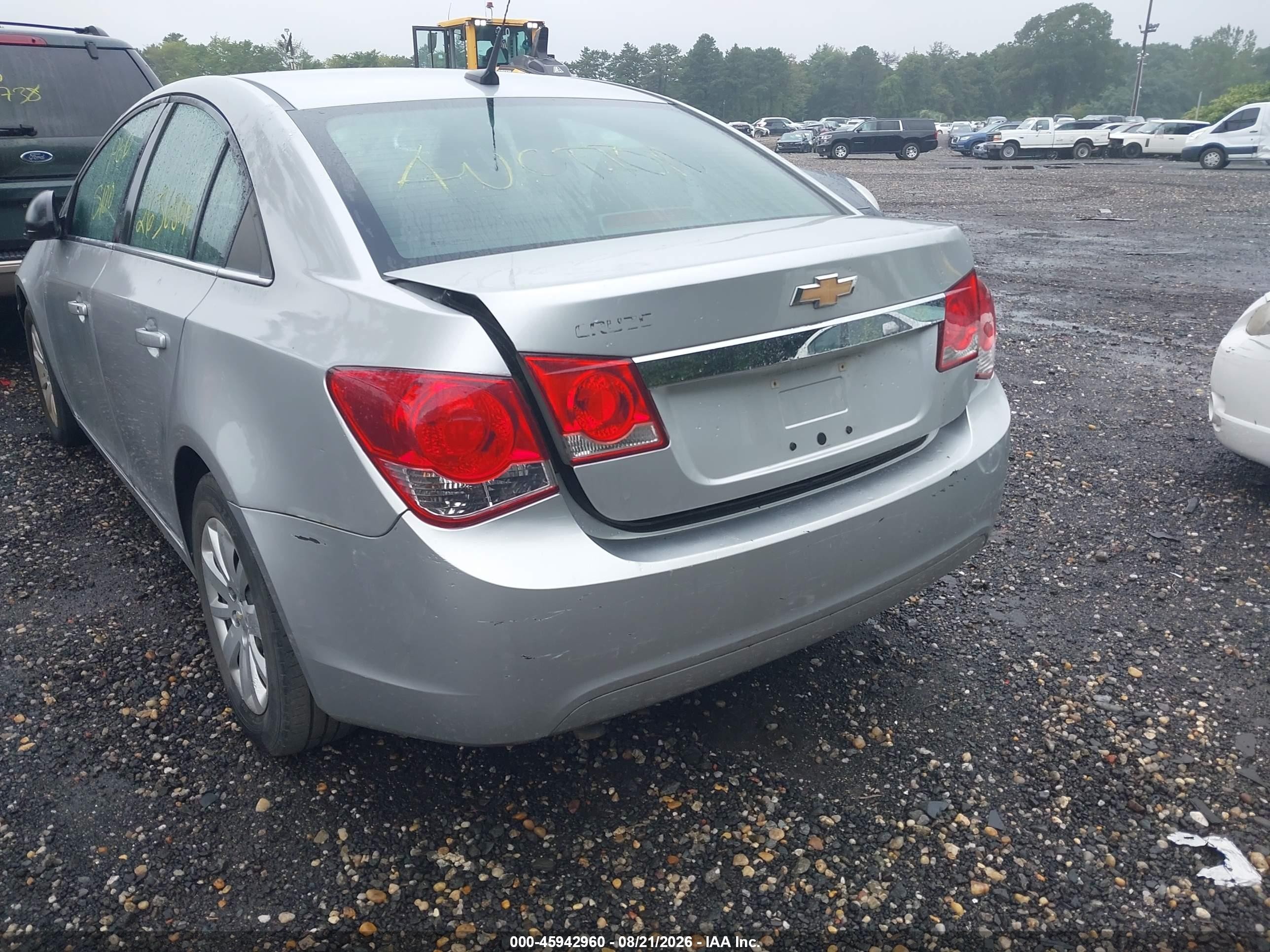 2011 Chevrolet Cruze Ls Silver vin: 1G1PC5SH9B7134868