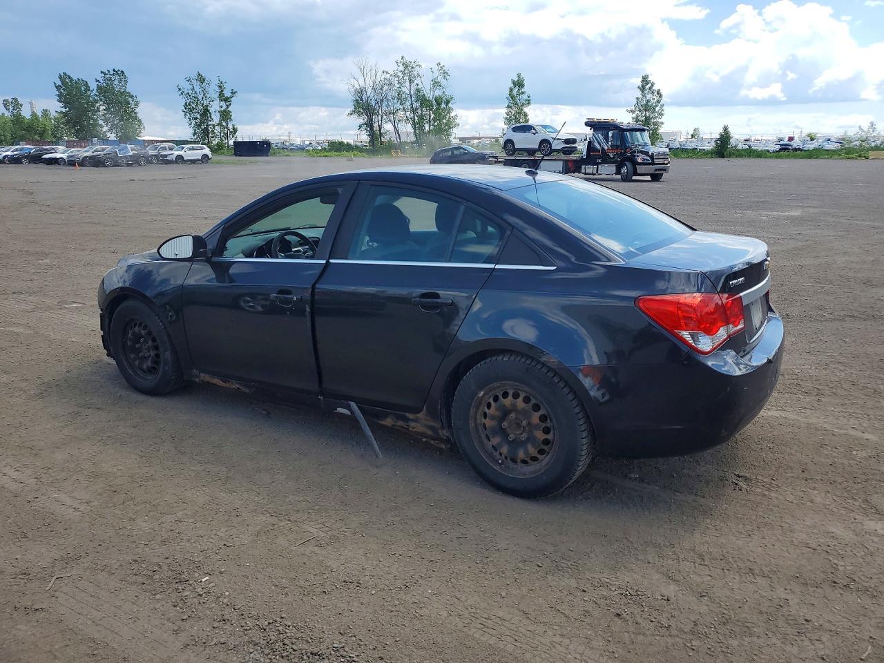 2011 Chevrolet Cruze Ls Black vin: 1G1PC5SH9B7135826