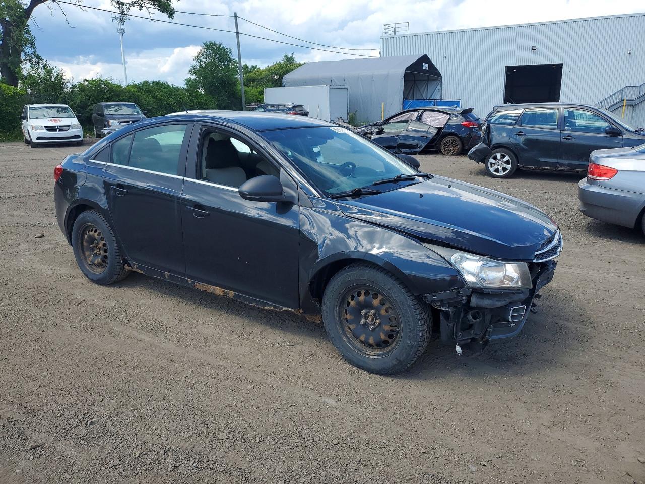 2011 Chevrolet Cruze Ls Black vin: 1G1PC5SH9B7135826