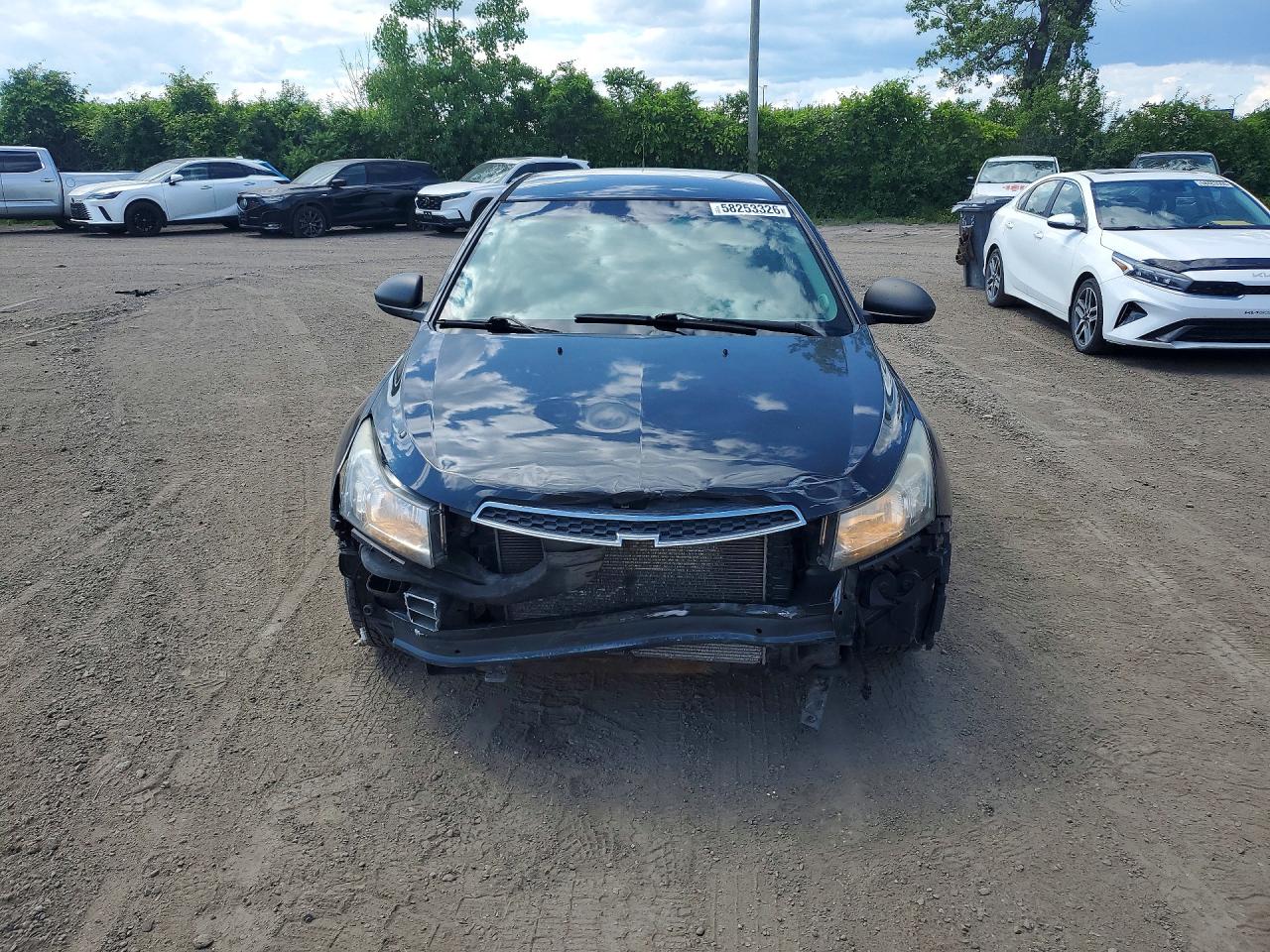 2011 Chevrolet Cruze Ls Black vin: 1G1PC5SH9B7135826