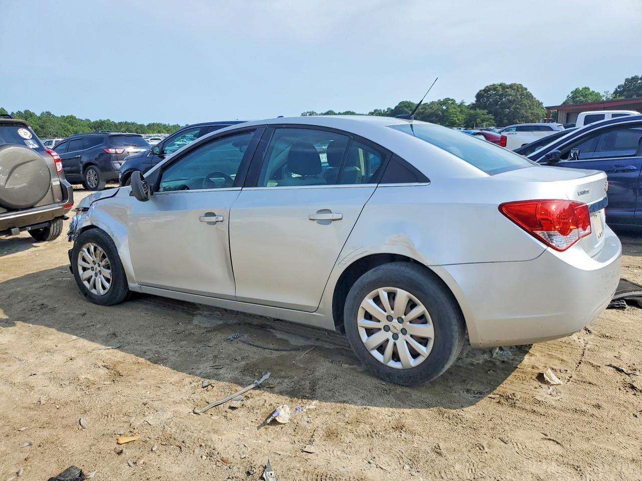 2011 Chevrolet Cruze Ls Silver vin: 1G1PC5SH9B7142159