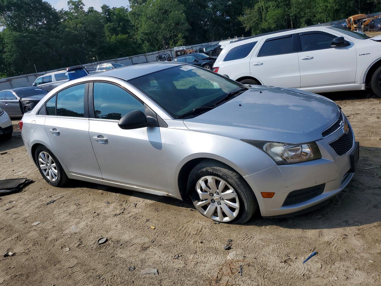 2011 Chevrolet Cruze Ls Silver vin: 1G1PC5SH9B7142159