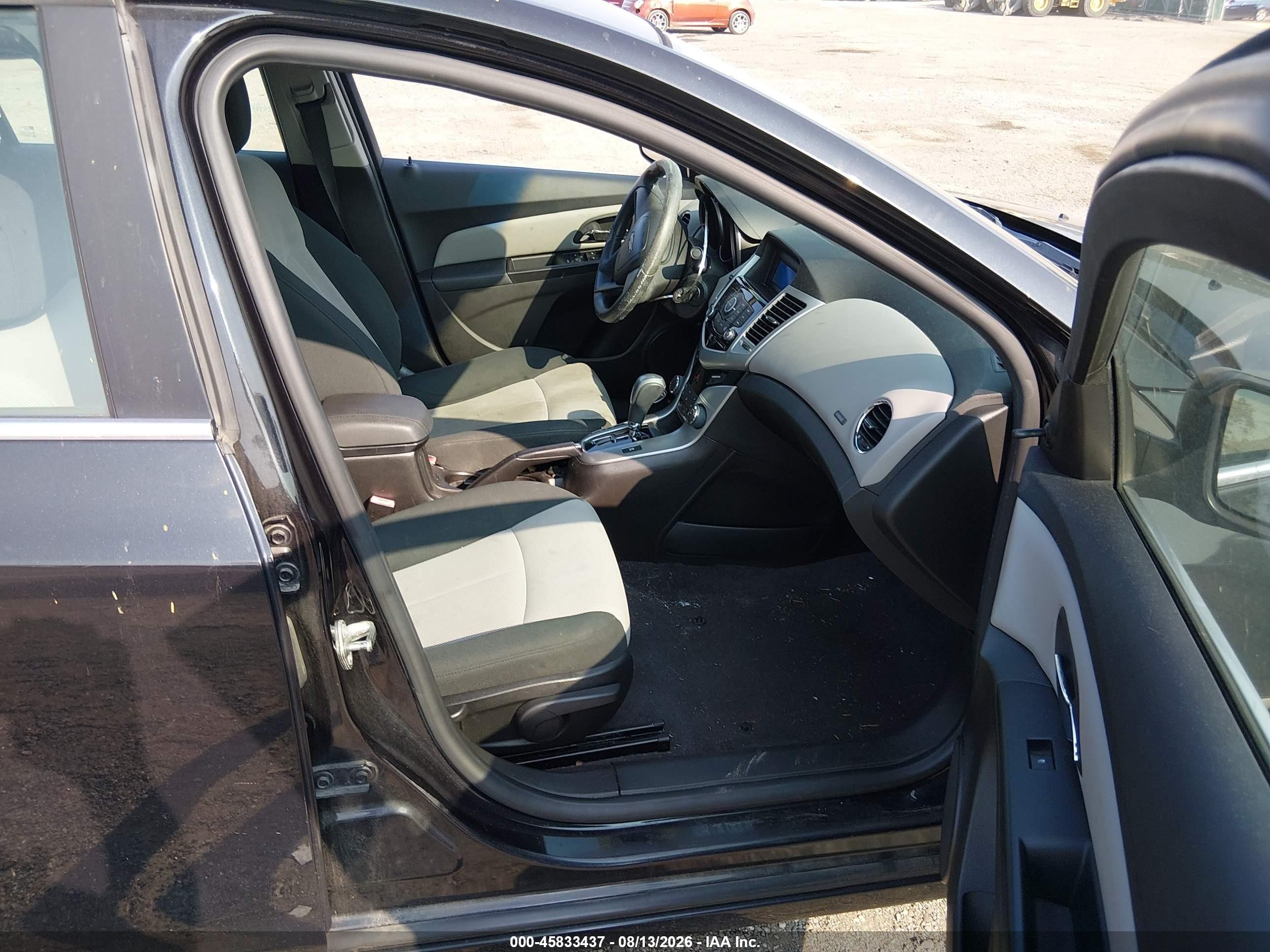 2011 Chevrolet Cruze Ls Black vin: 1G1PC5SH9B7197713