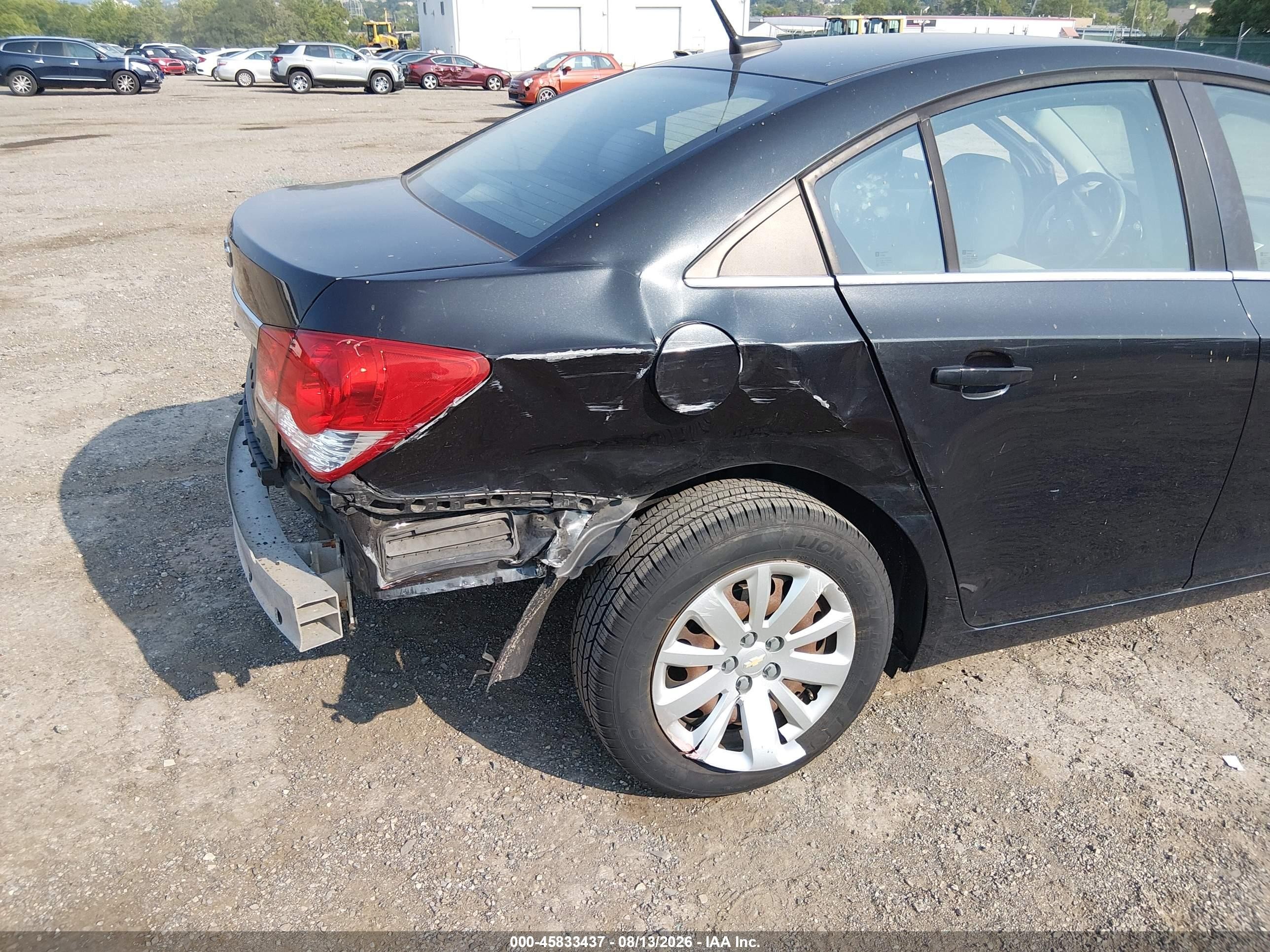 2011 Chevrolet Cruze Ls Black vin: 1G1PC5SH9B7197713