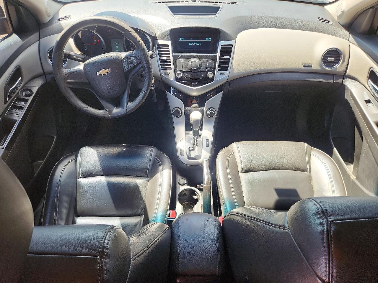 2012 Chevrolet Cruze Ls Black vin: 1G1PC5SH9C7189550