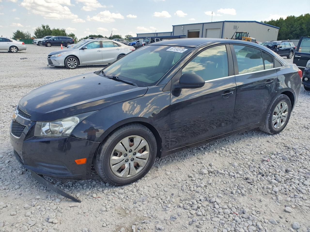 2012 Chevrolet Cruze Ls Black vin: 1G1PC5SH9C7226130