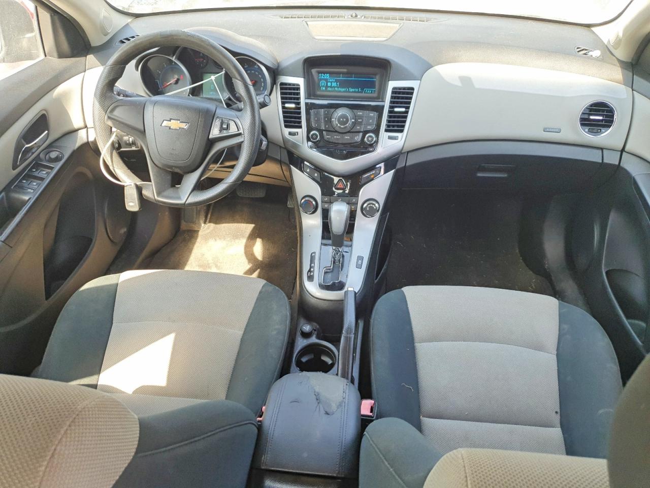 2012 Chevrolet Cruze Ls Black vin: 1G1PC5SH9C7226130