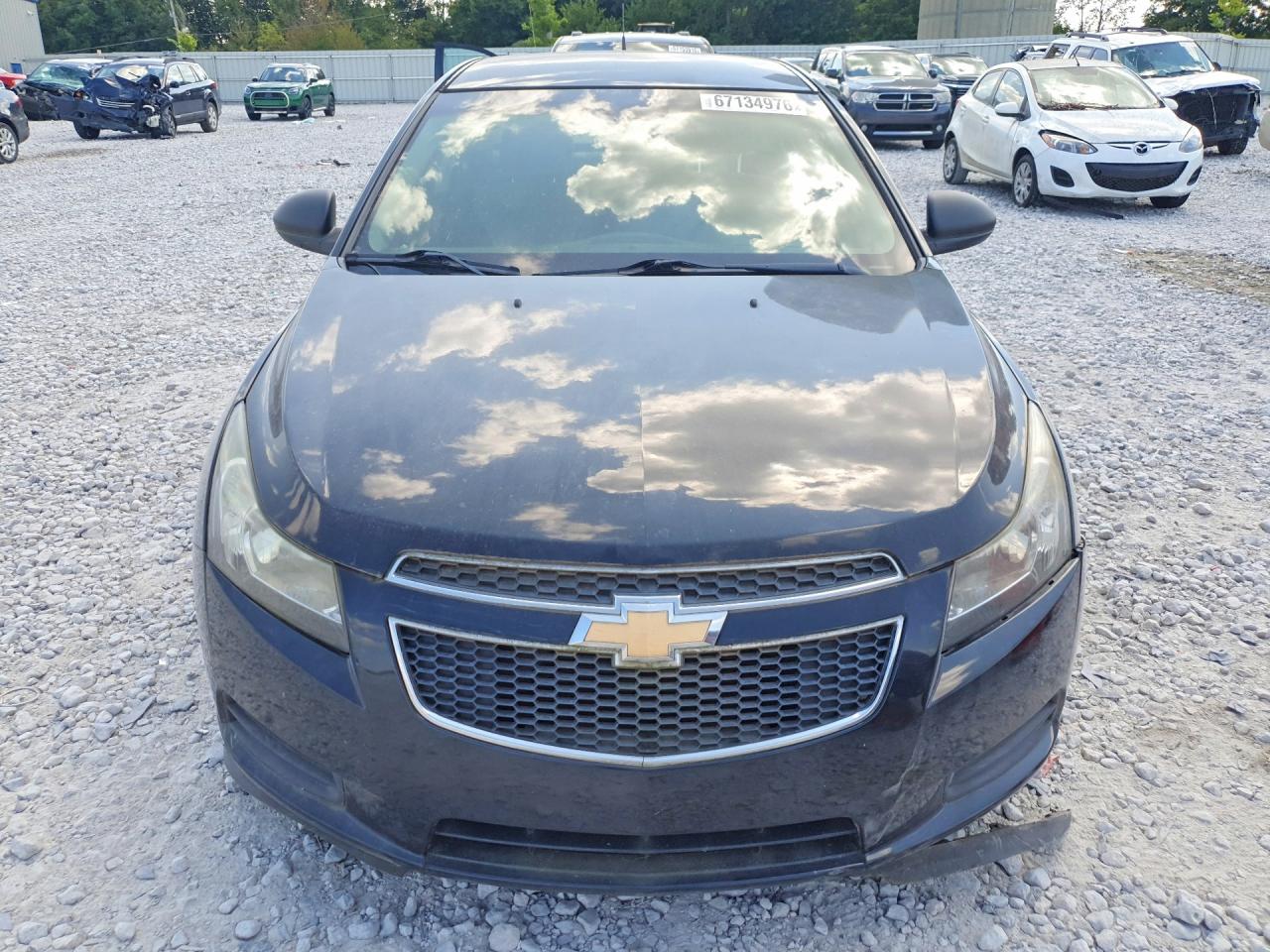 2012 Chevrolet Cruze Ls Black vin: 1G1PC5SH9C7226130