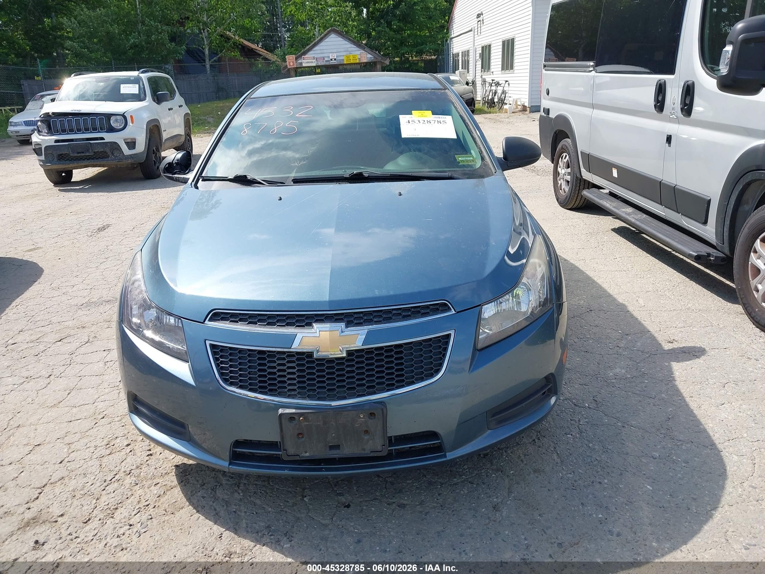 2012 Chevrolet Cruze Ls Синий vin: 1G1PC5SH9C7288711