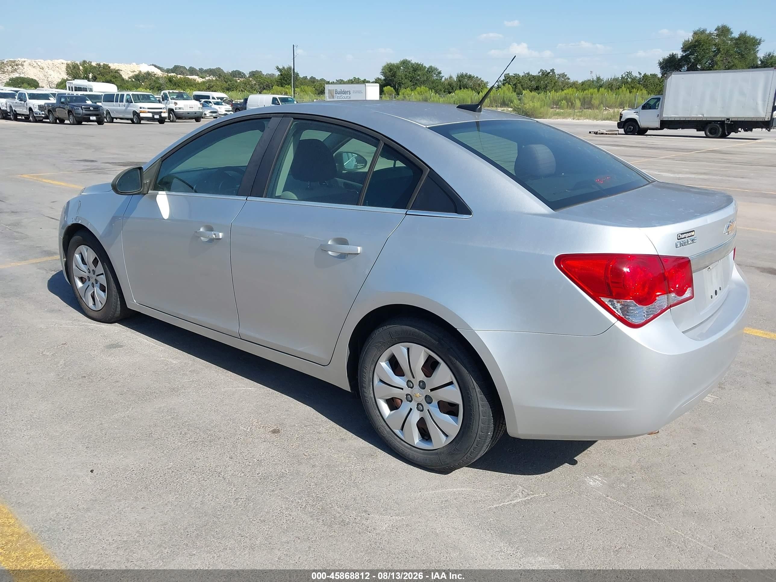 2012 Chevrolet Cruze Ls Серебряный vin: 1G1PC5SH9C7303384