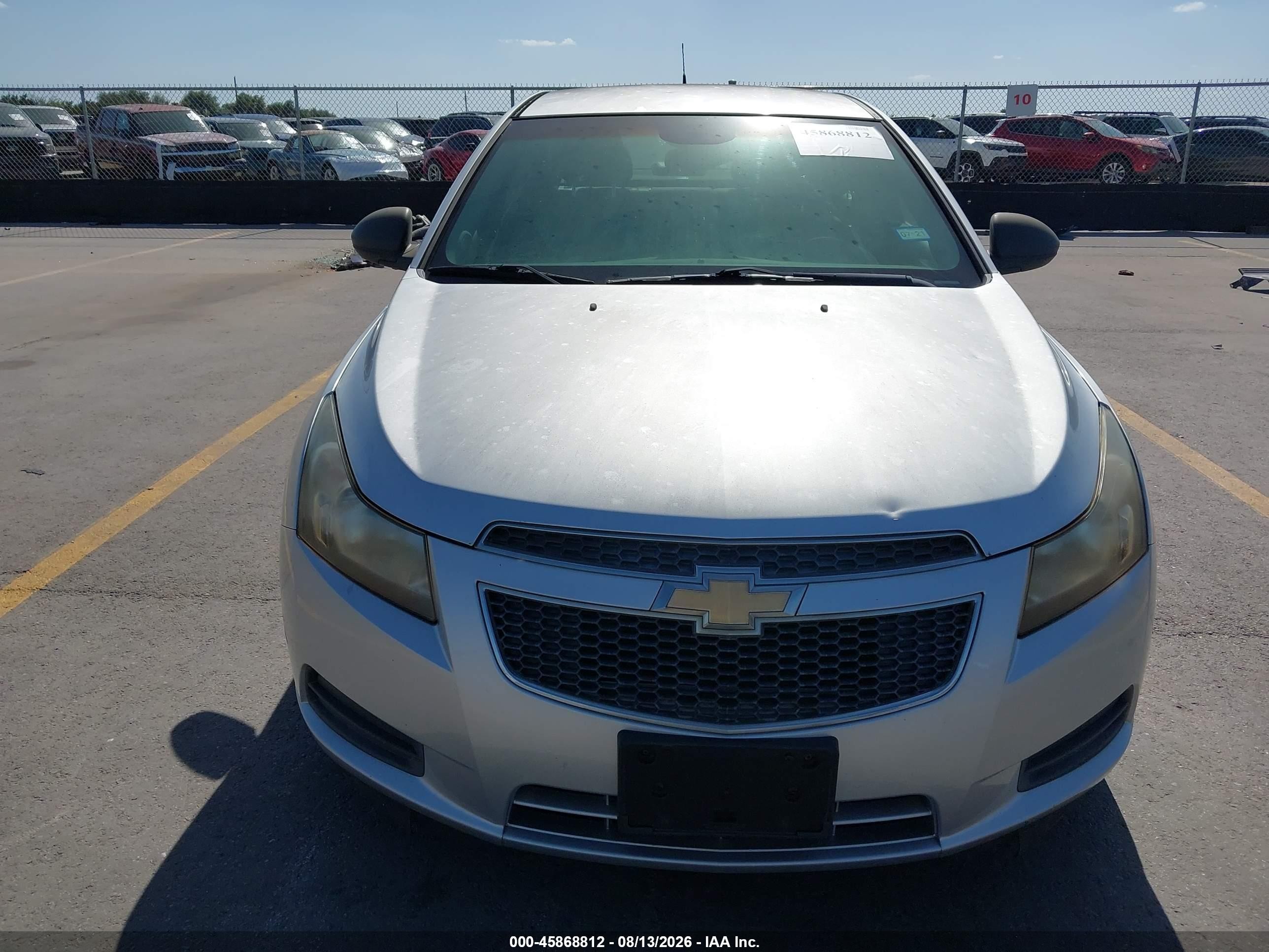 2012 Chevrolet Cruze Ls Серебряный vin: 1G1PC5SH9C7303384