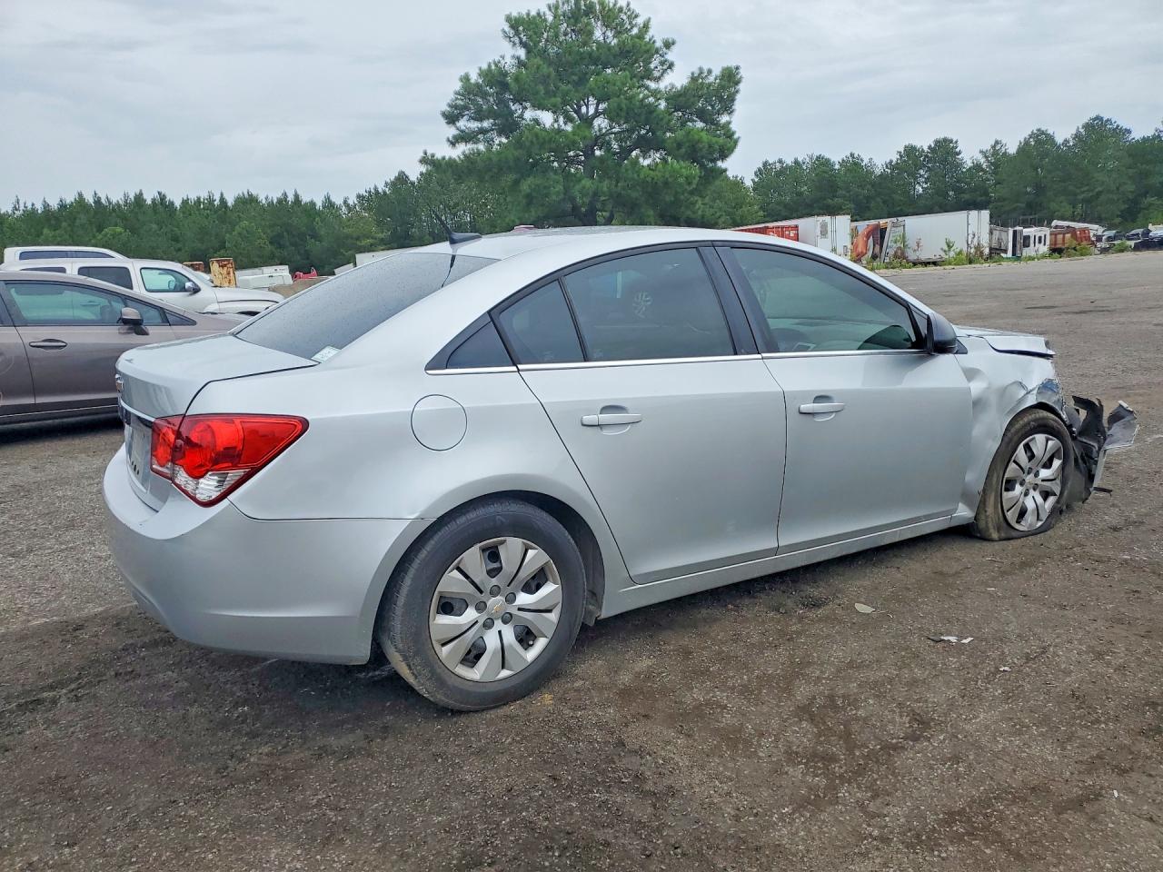 2012 Chevrolet Cruze Ls Silver vin: 1G1PC5SH9C7371894