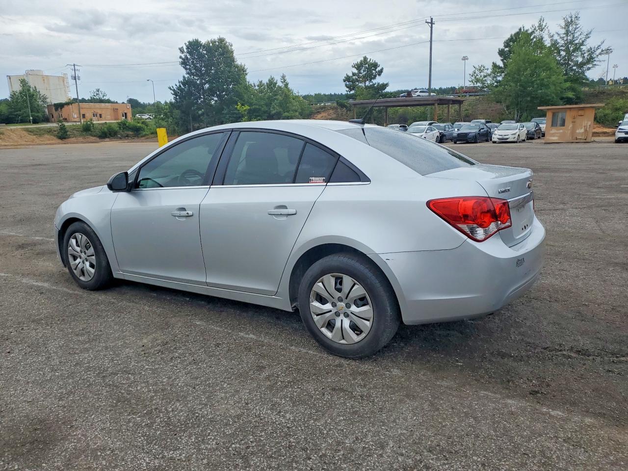 2012 Chevrolet Cruze Ls Silver vin: 1G1PC5SH9C7371894