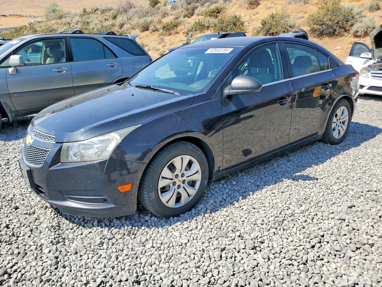 2012 Chevrolet Cruze Ls Black vin: 1G1PC5SH9C7393524