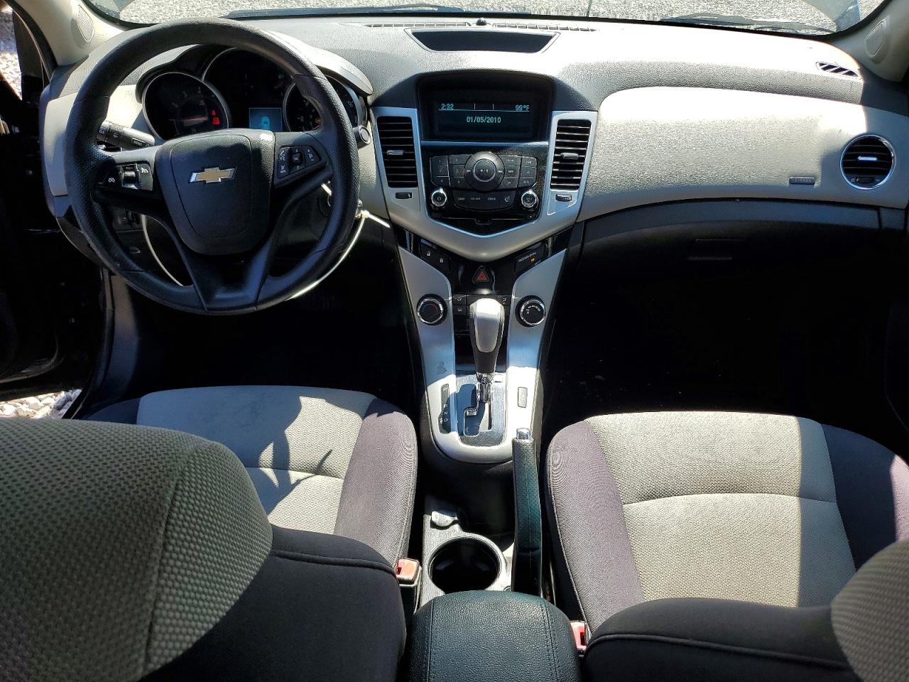 2012 Chevrolet Cruze Ls Black vin: 1G1PC5SH9C7393524