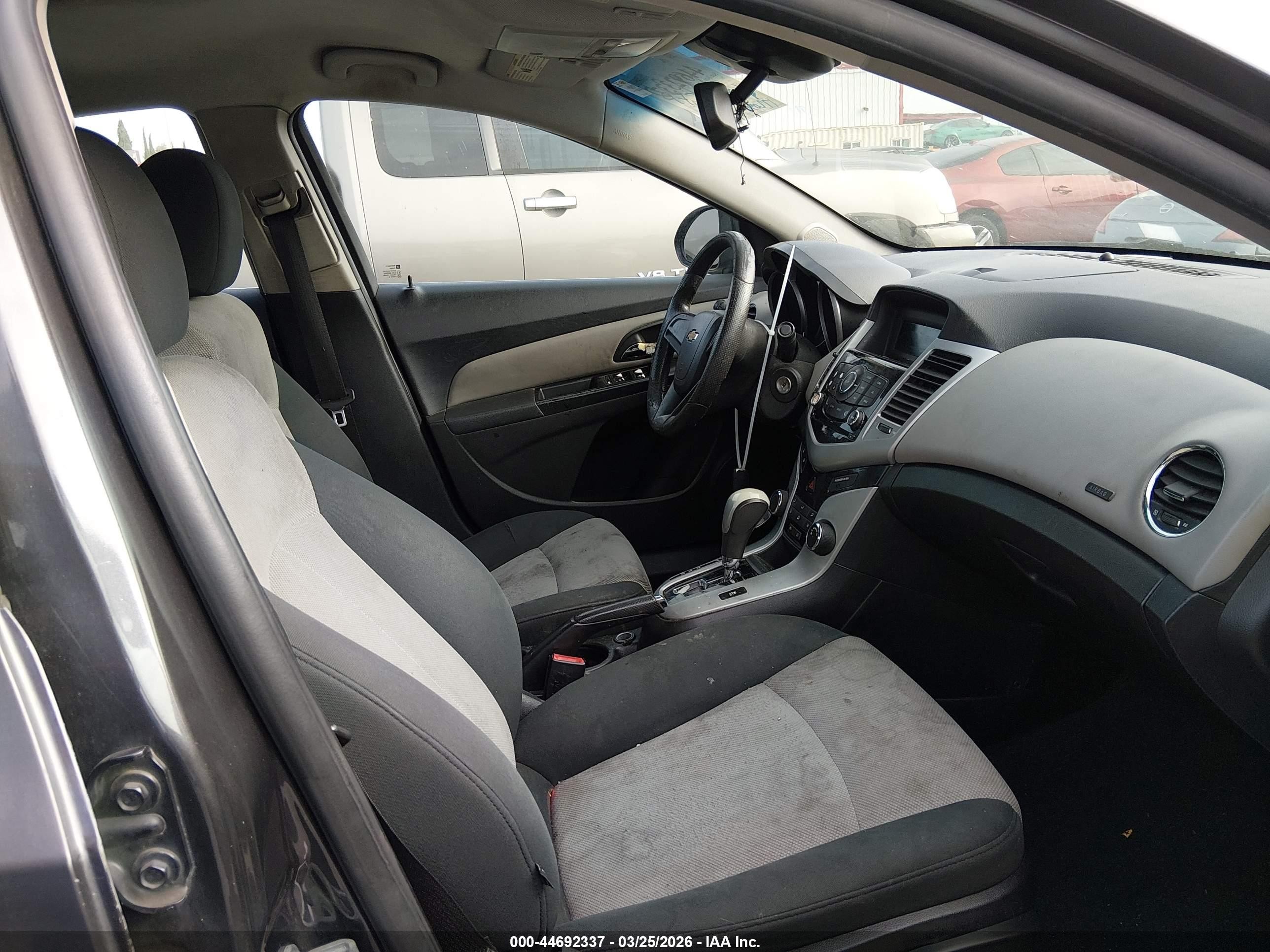 2011 Chevrolet Cruze Ls Gray vin: 1G1PC5SHOB7224927