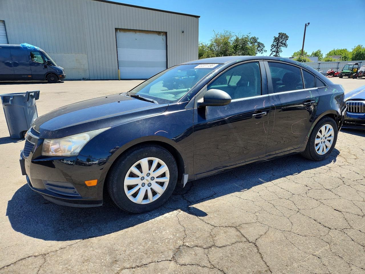 2011 Chevrolet Cruze Ls Black vin: 1G1PC5SHXB7237720