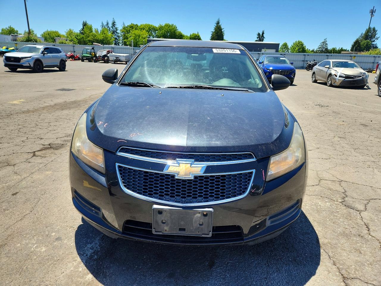 2011 Chevrolet Cruze Ls Black vin: 1G1PC5SHXB7237720