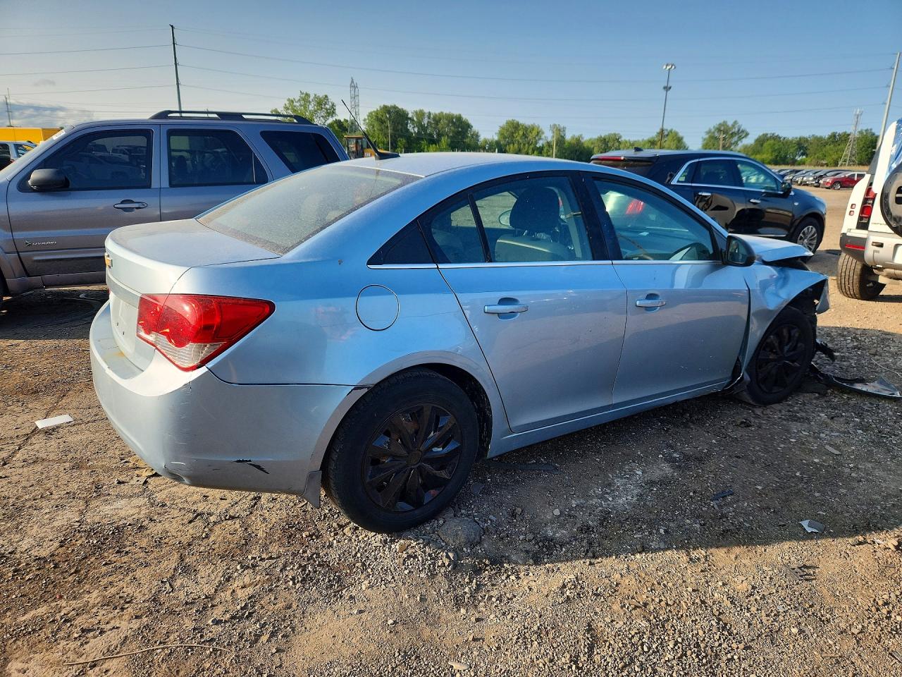 2011 Chevrolet Cruze Ls Blue vin: 1G1PC5SHXB7275688