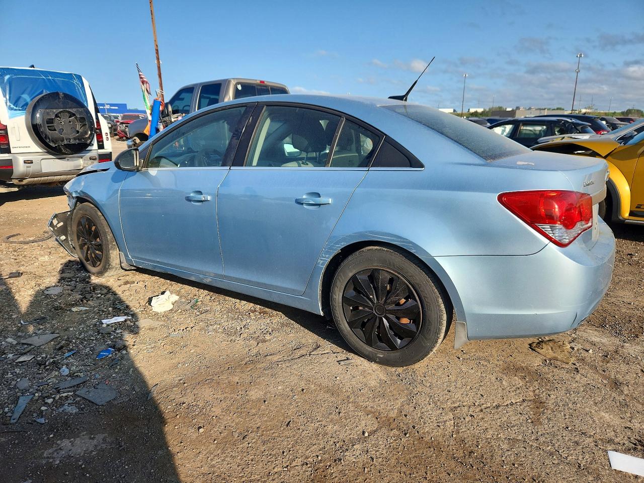 2011 Chevrolet Cruze Ls Blue vin: 1G1PC5SHXB7275688